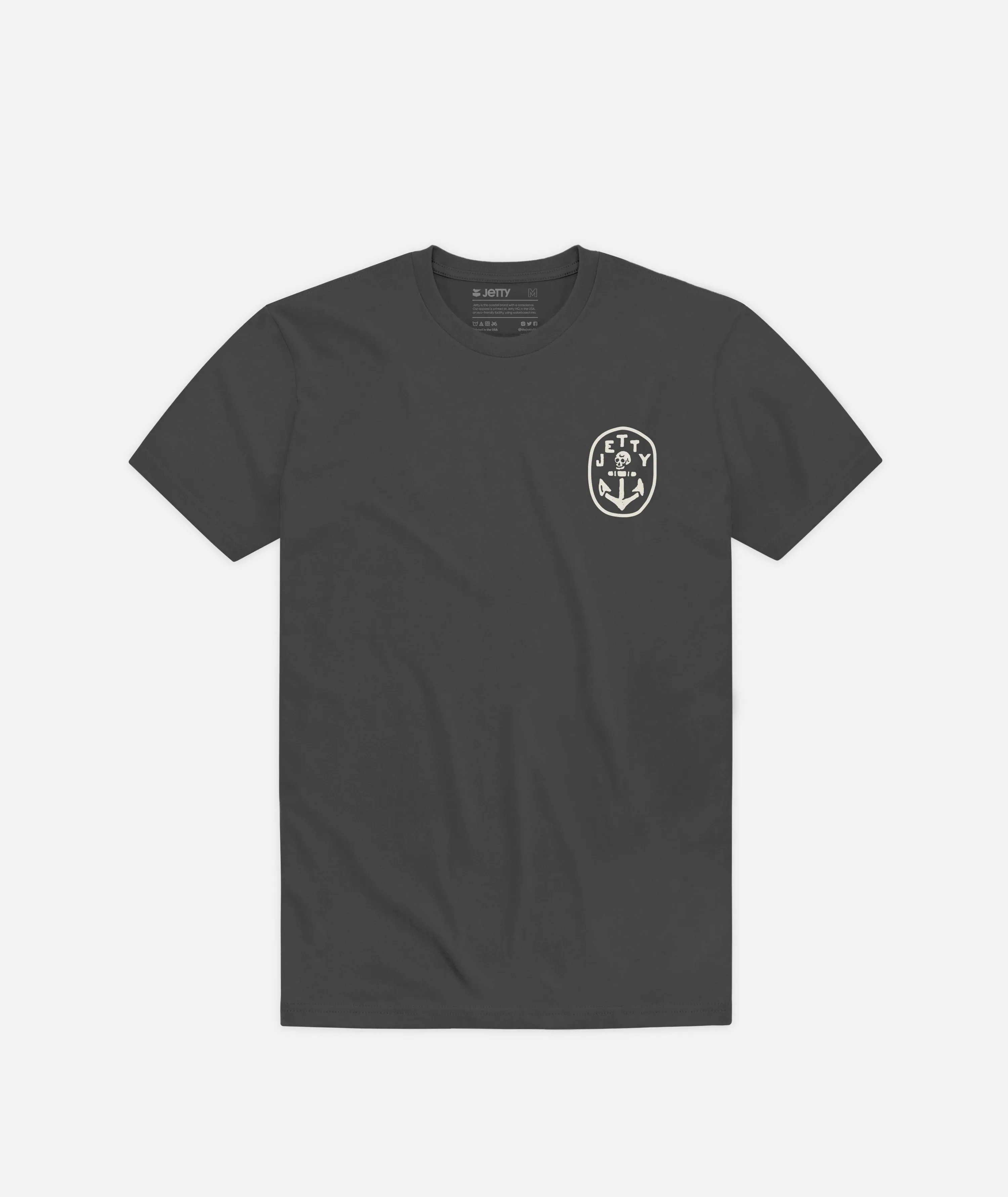 Grom No Man's Land Tee - Charcoal sold by JETTY product image thumbnail 2