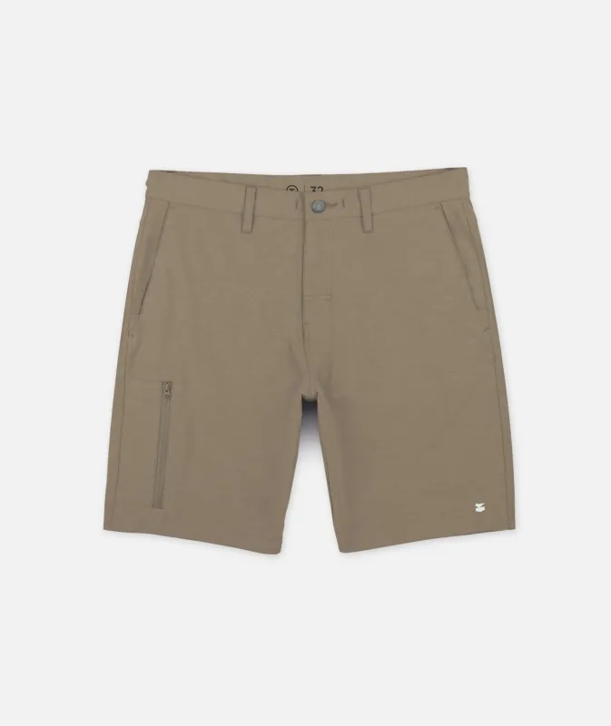 Polywog Hybrid Walkshort - Khaki sold by JETTY