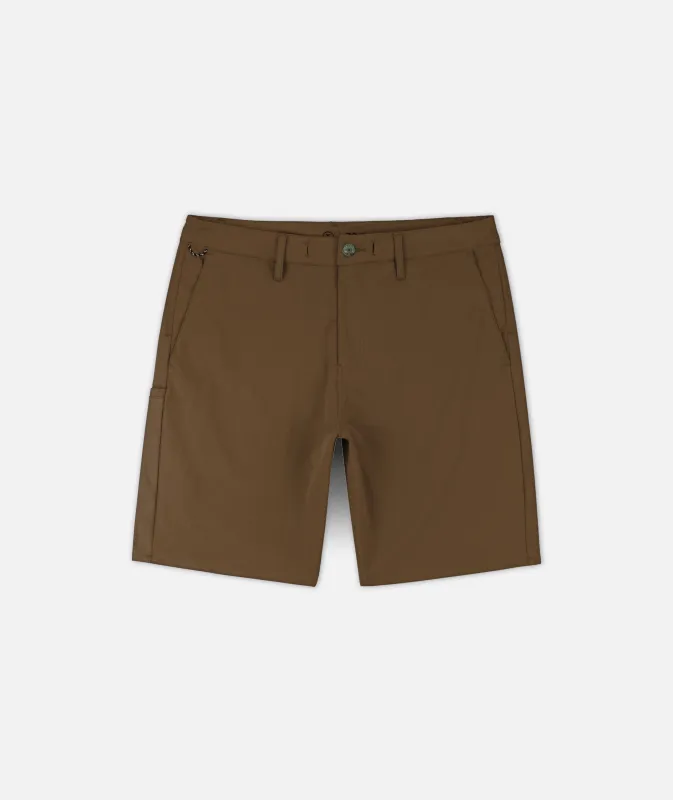 Acadia Versatility Short - Brown sold by JETTY