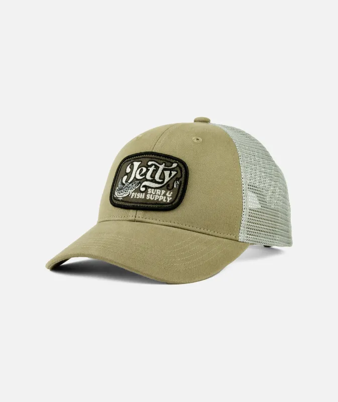 Bass Master Trucker - Khaki sold by JETTY