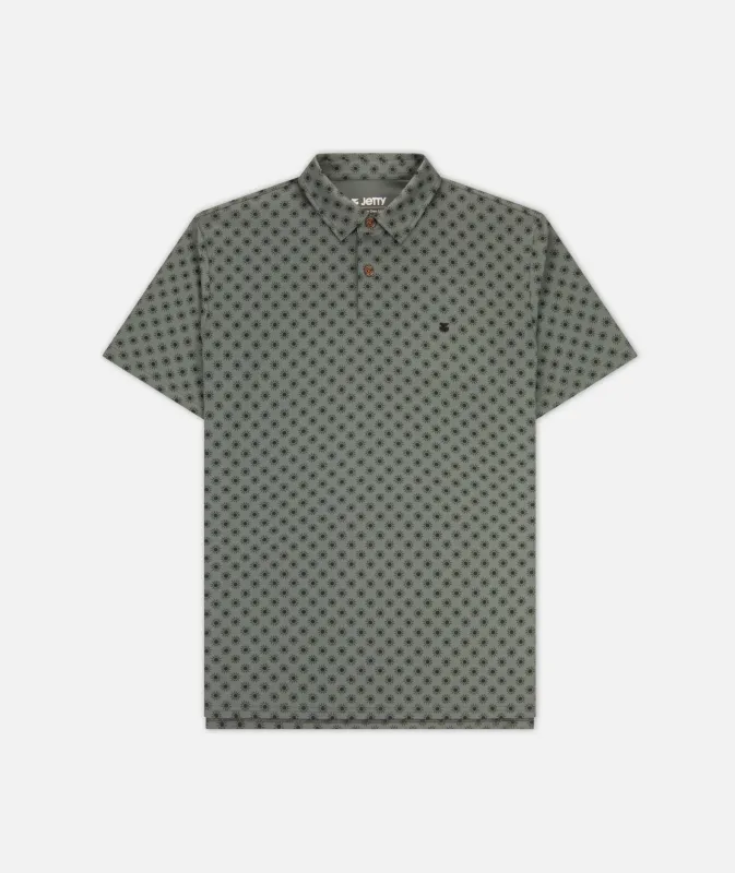 Bunker Polo Shirt - Green sold by JETTY