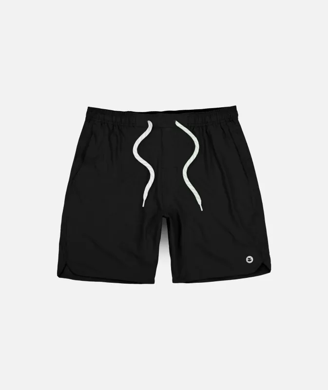 Coaster Lined Active Short - Black sold by JETTY