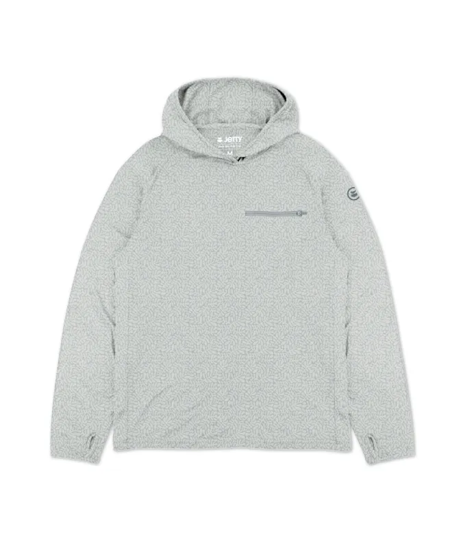 Cobia Performance Hoodie - Light Blue sold by JETTY