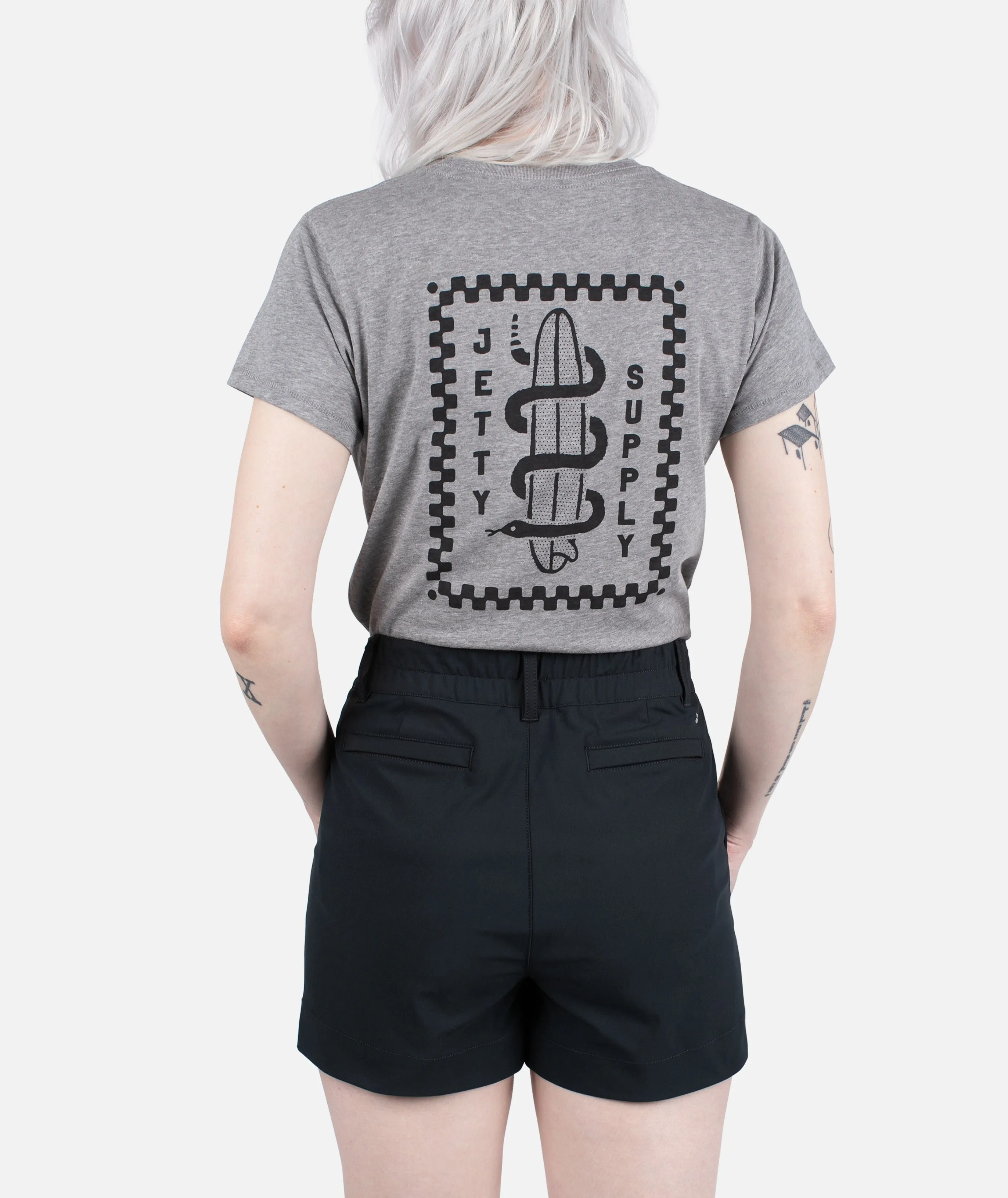 Crosby Versatility Short - Black sold by JETTY product image thumbnail 3