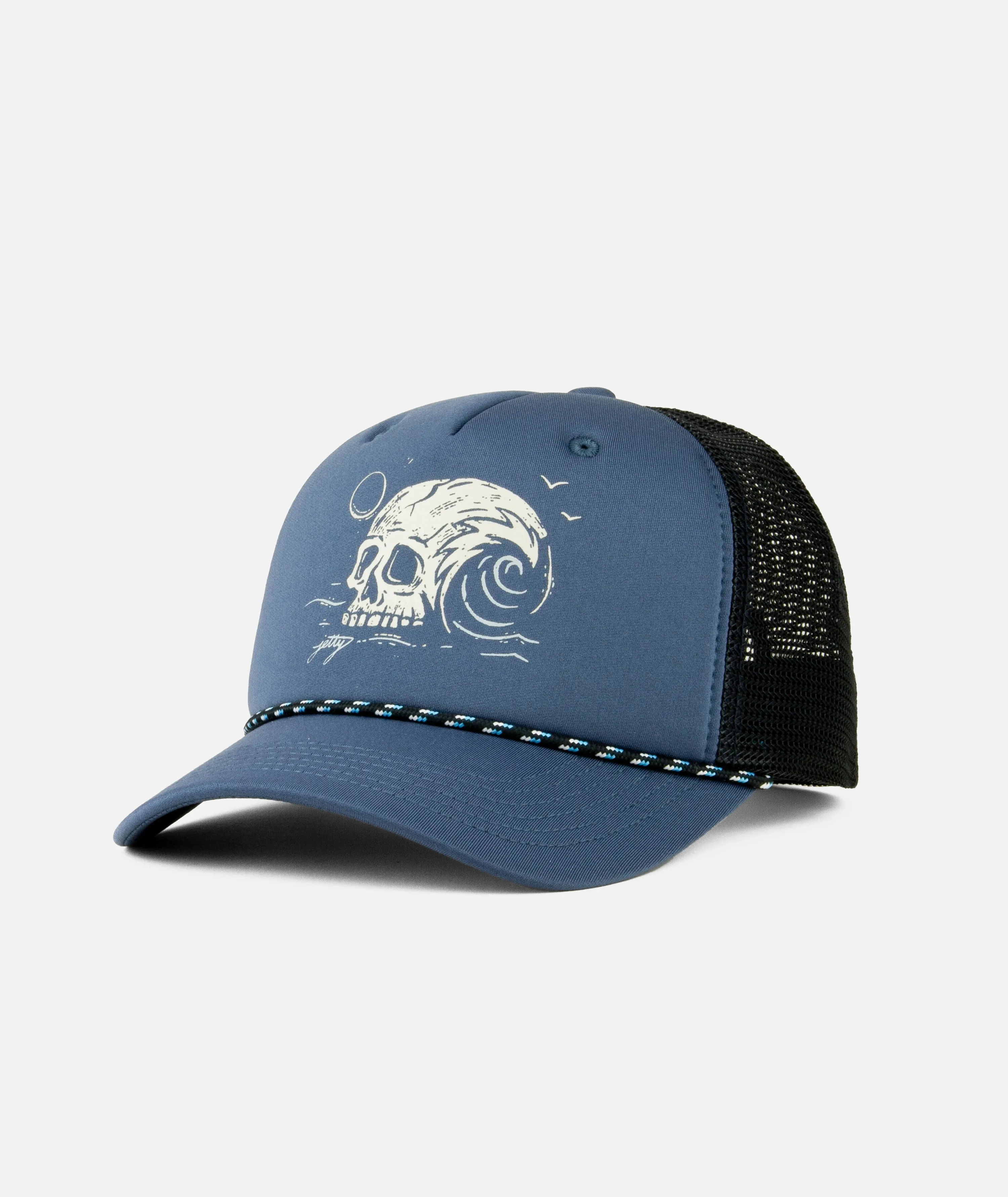Crush Foam Trucker - Navy sold by JETTY