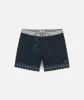 Glendola Embroidered Boardshort - Navy sold by JETTY