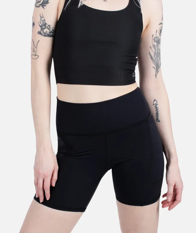 Pacific Bike Short - Black sold by JETTY