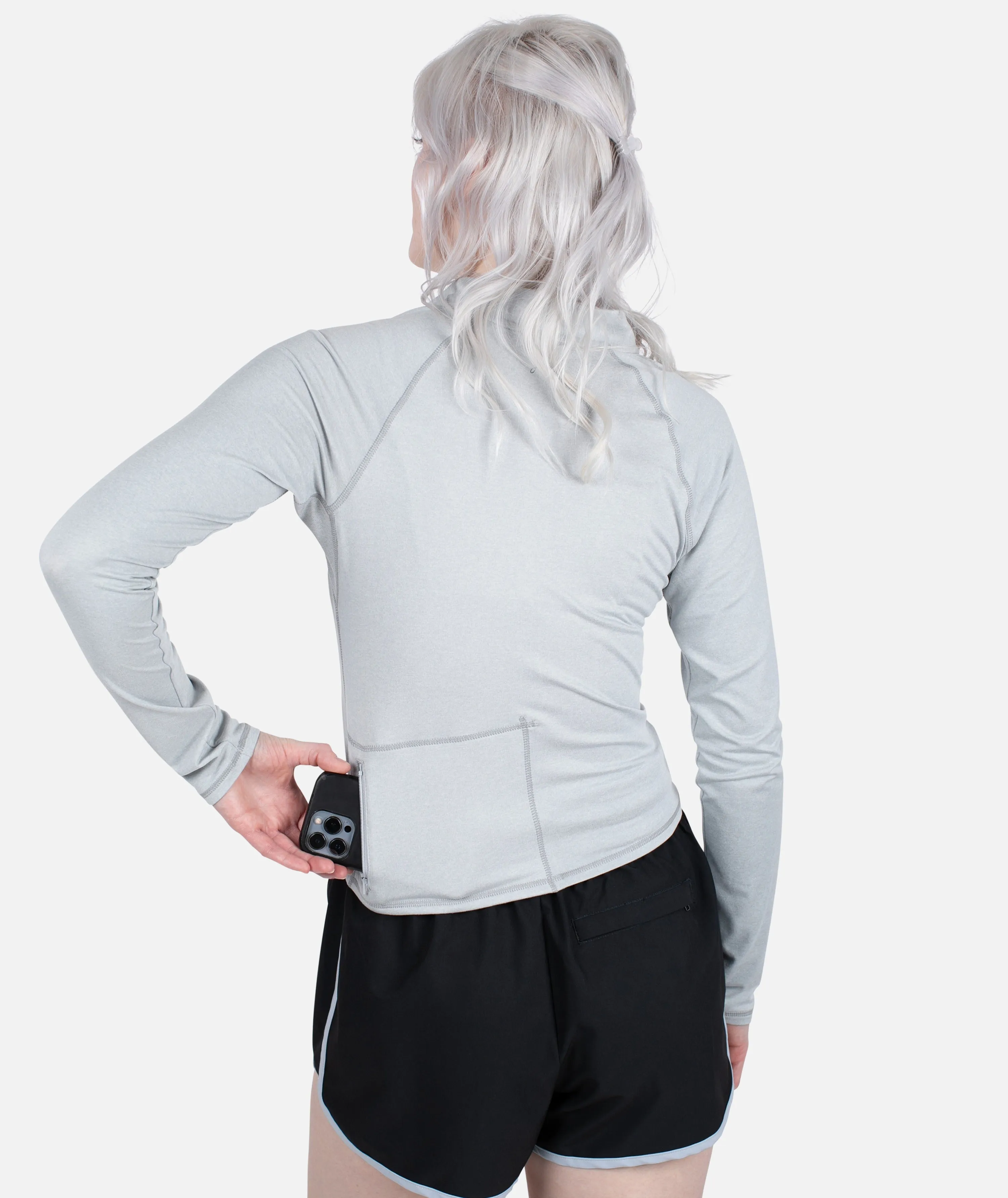 Montclair UV Quarter Zip - Blue sold by JETTY product image thumbnail 4