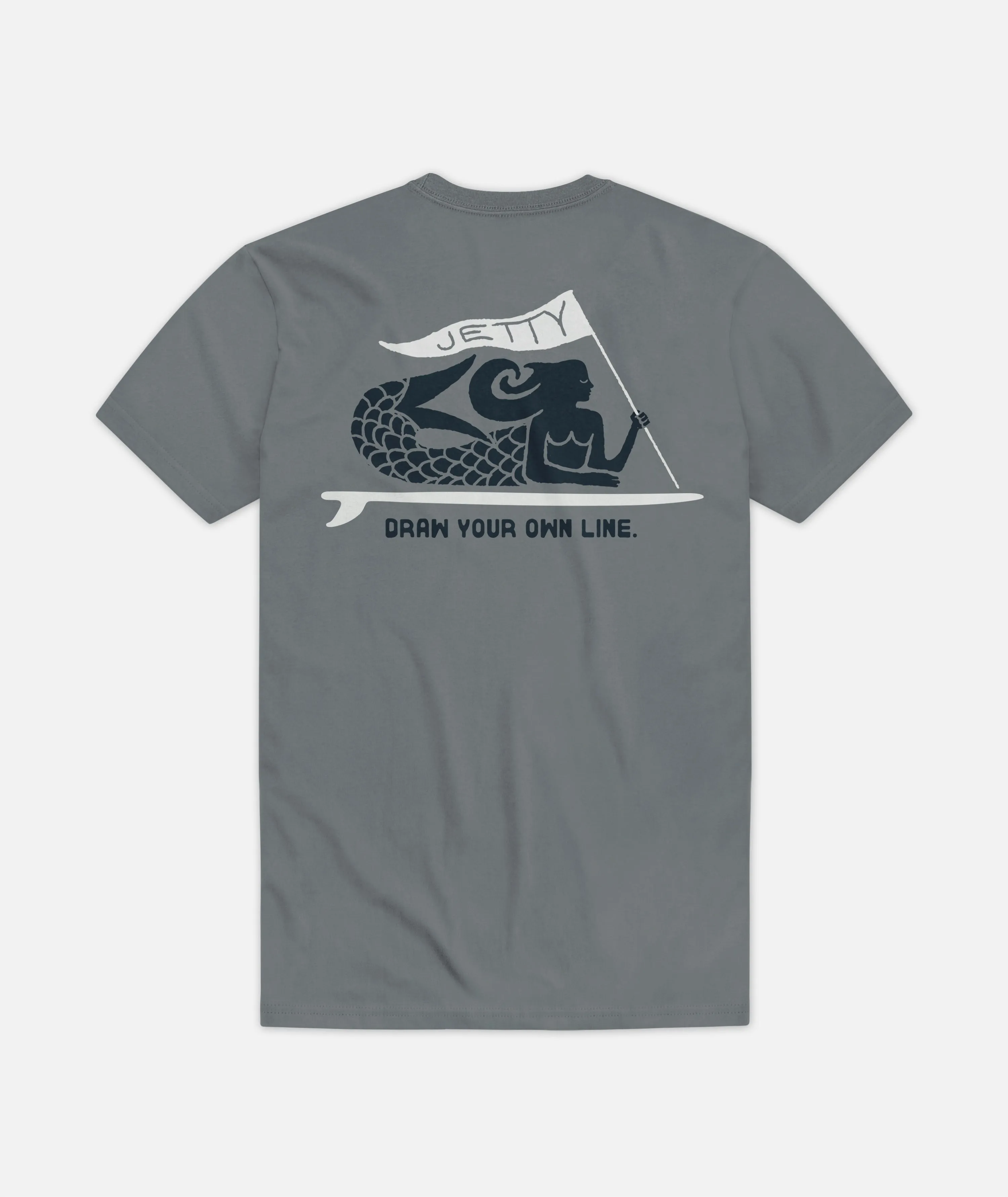 Banner Tee - Storm sold by JETTY