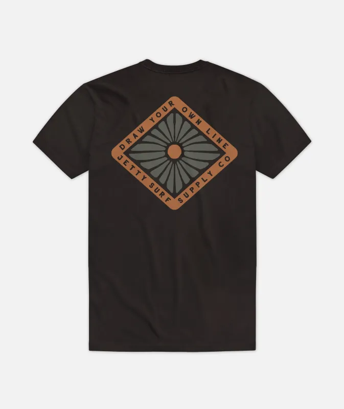 Flare Tee - Brown sold by JETTY