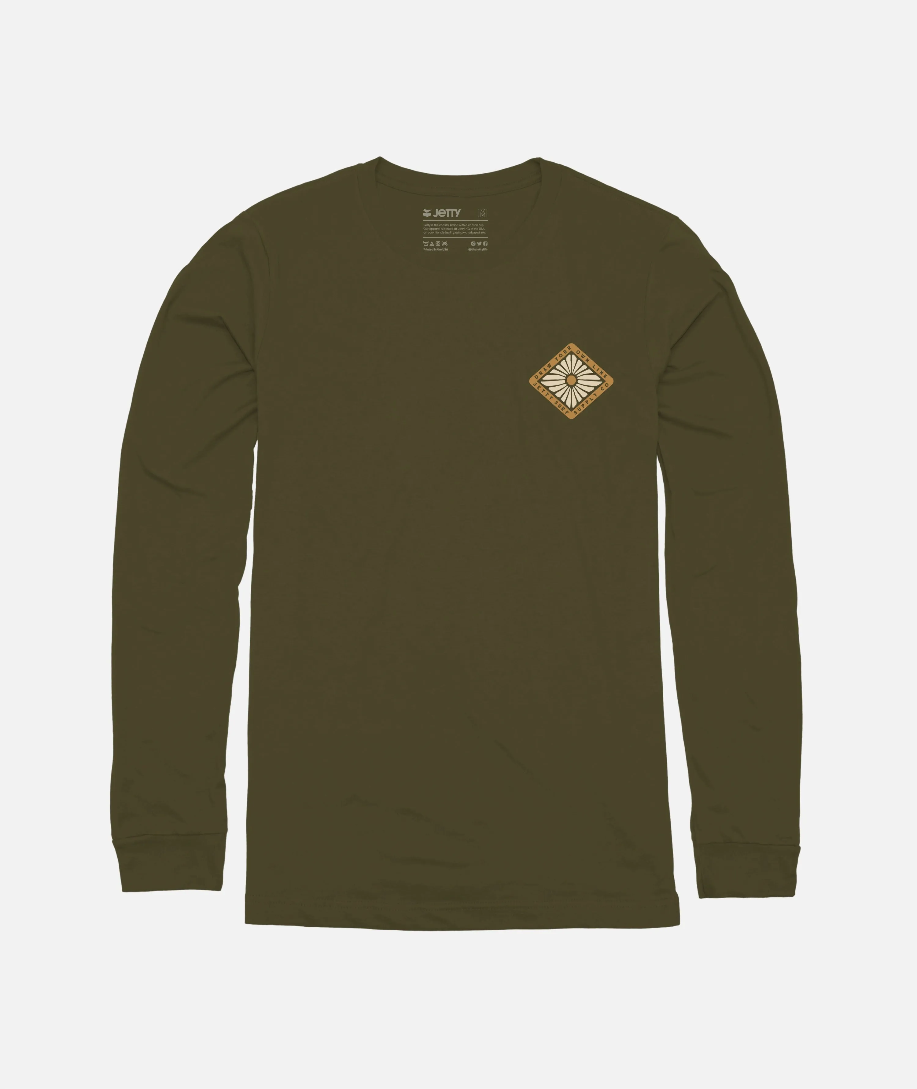 Flare Long Sleeve - Military Green sold by JETTY product image thumbnail 2