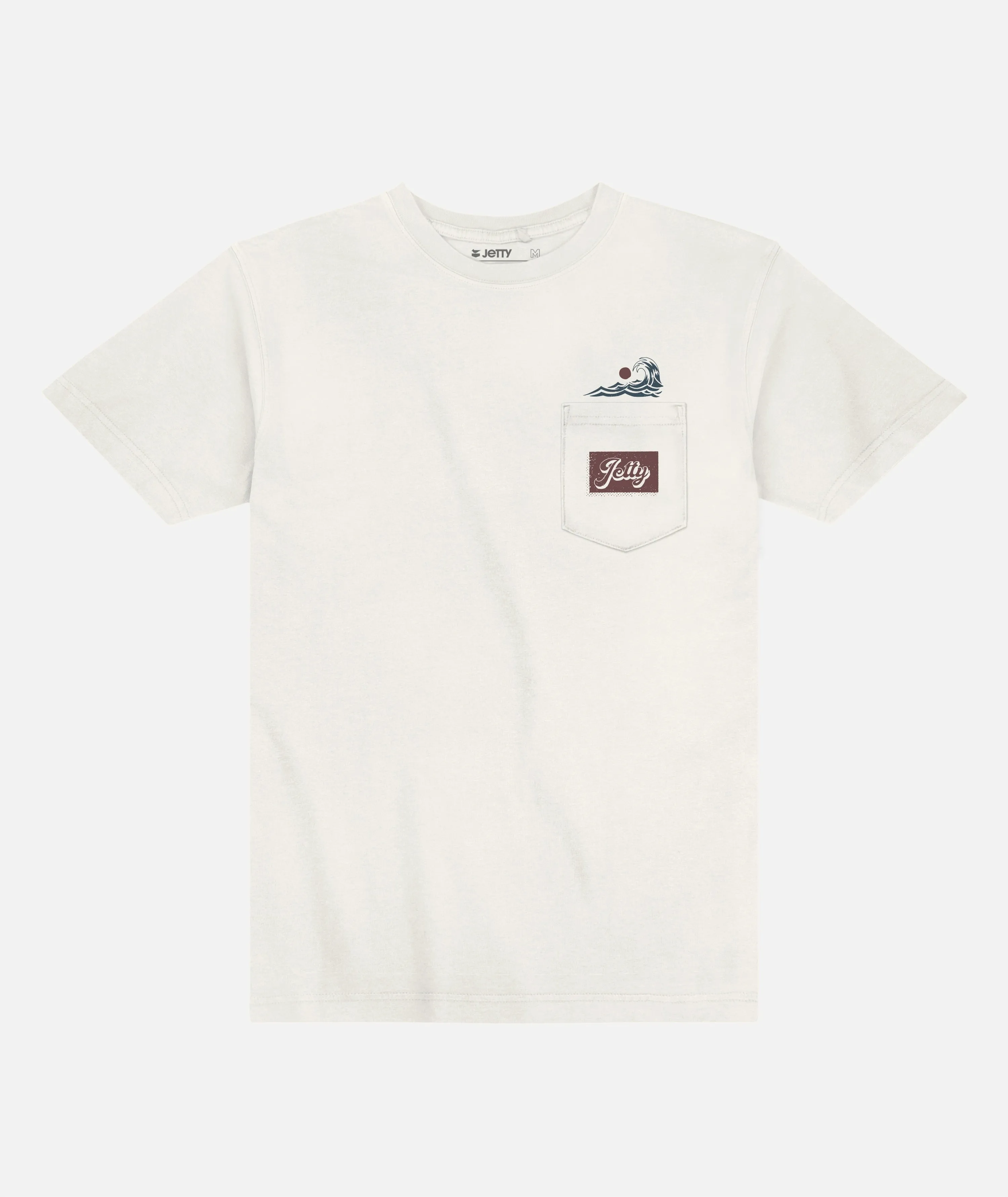 Fresh Catch Pocket Tee - White sold by JETTY product image thumbnail 2