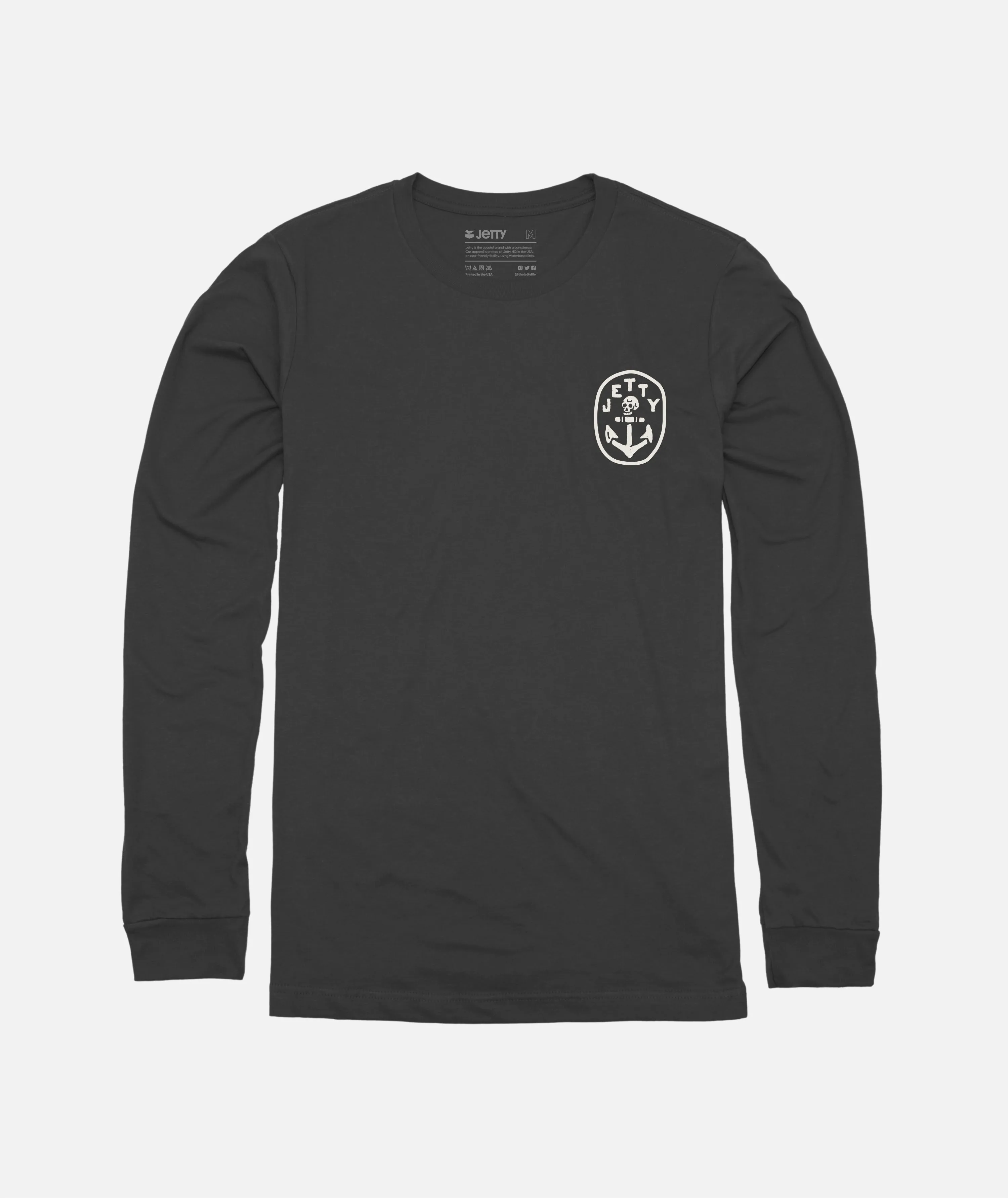 No Mans's Land Long Sleeve - Black sold by JETTY product image thumbnail 2