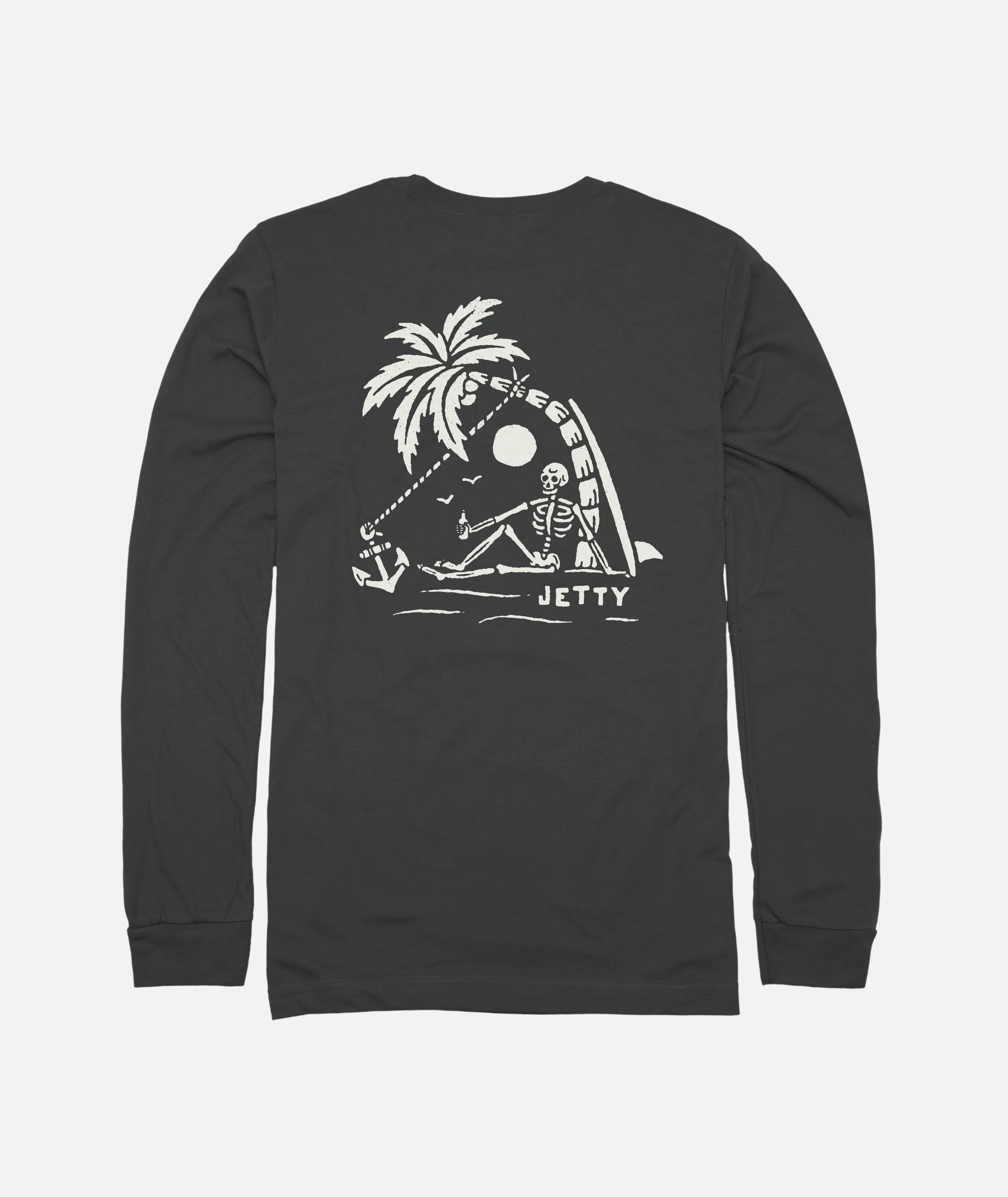 No Mans's Land Long Sleeve - Black sold by JETTY