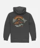 Rainbow Trout Hoodie - Charcoal sold by JETTY
