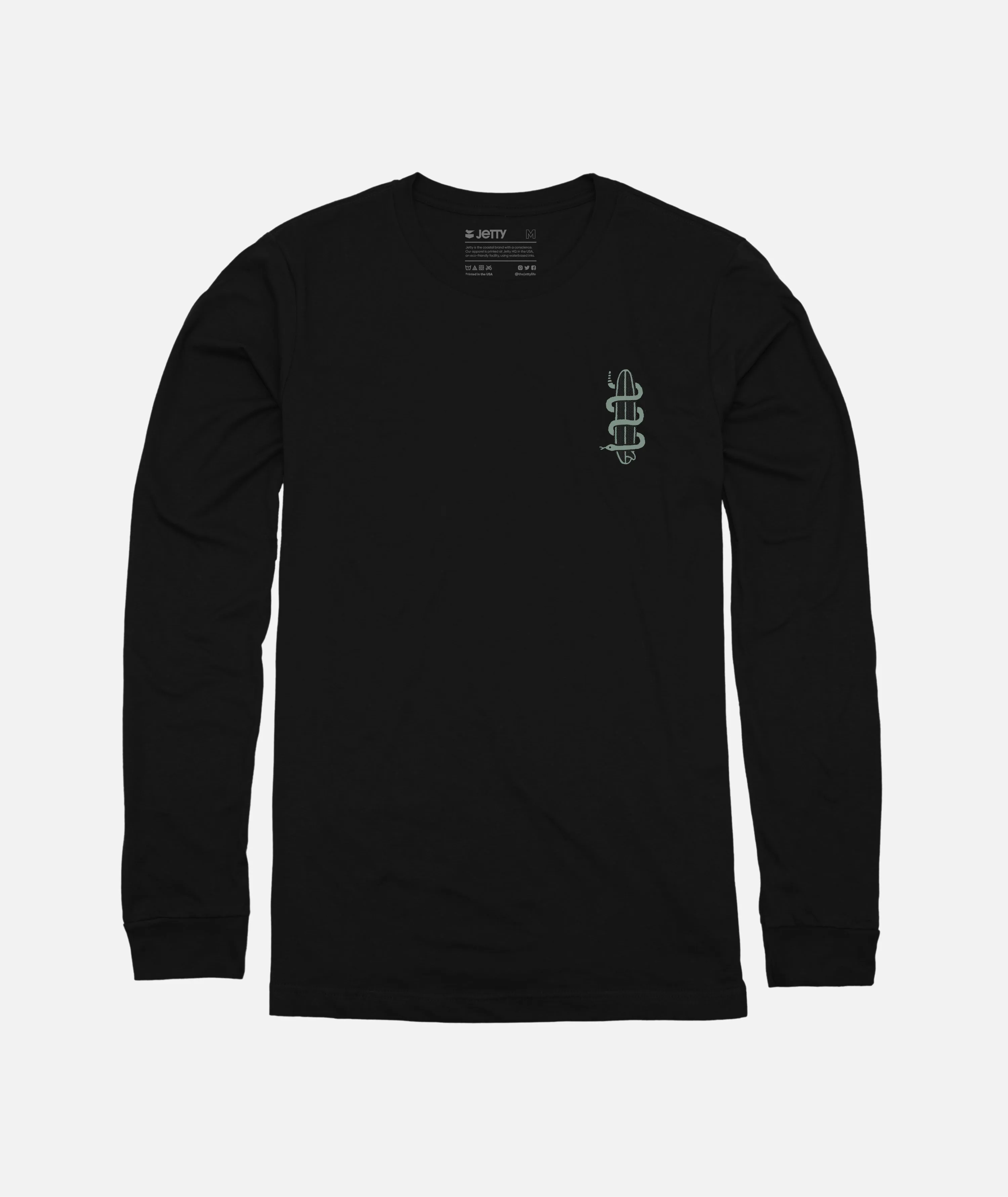 Snaker Long Sleeve - Black sold by JETTY product image thumbnail 2