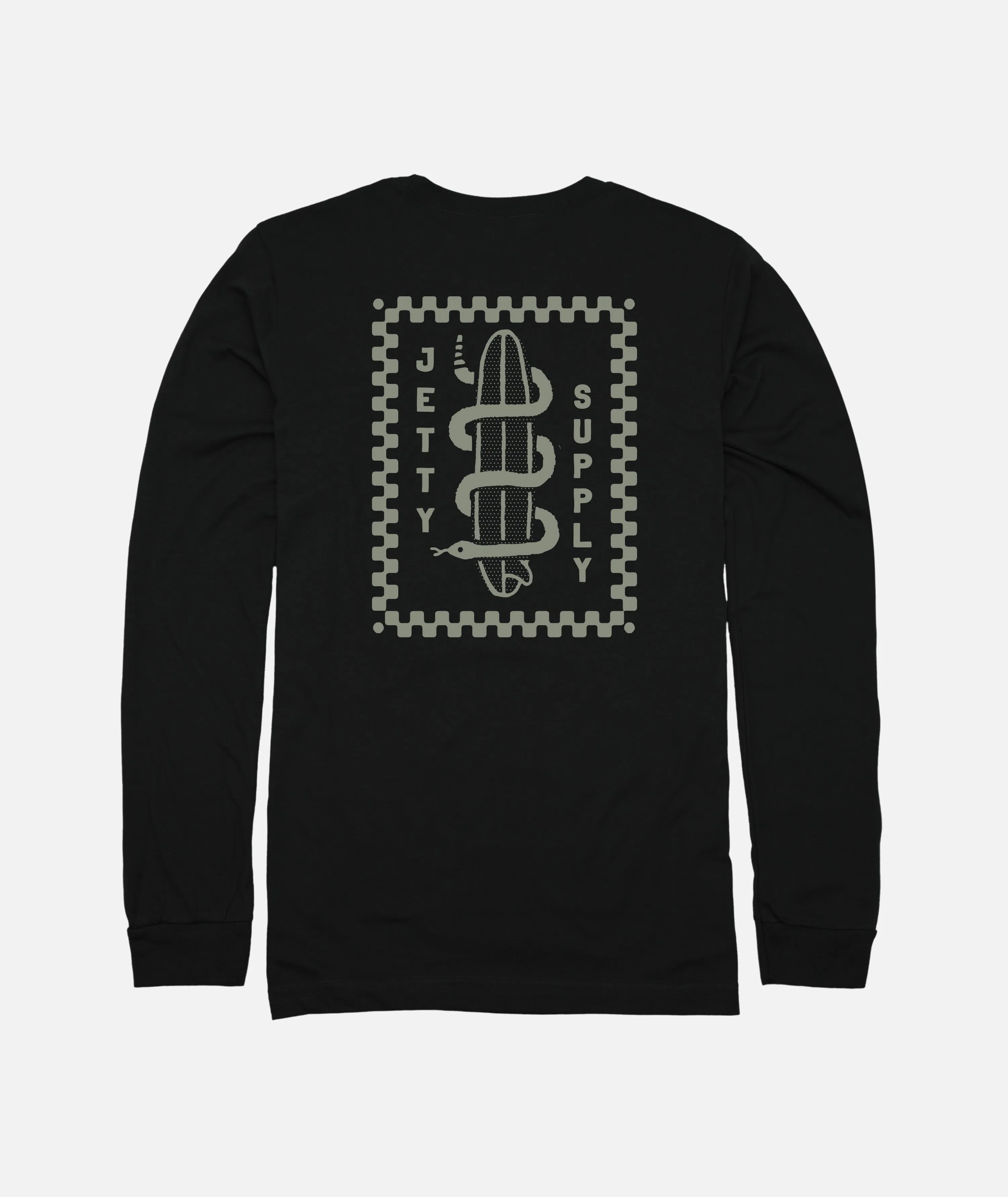 Snaker Long Sleeve - Black sold by JETTY