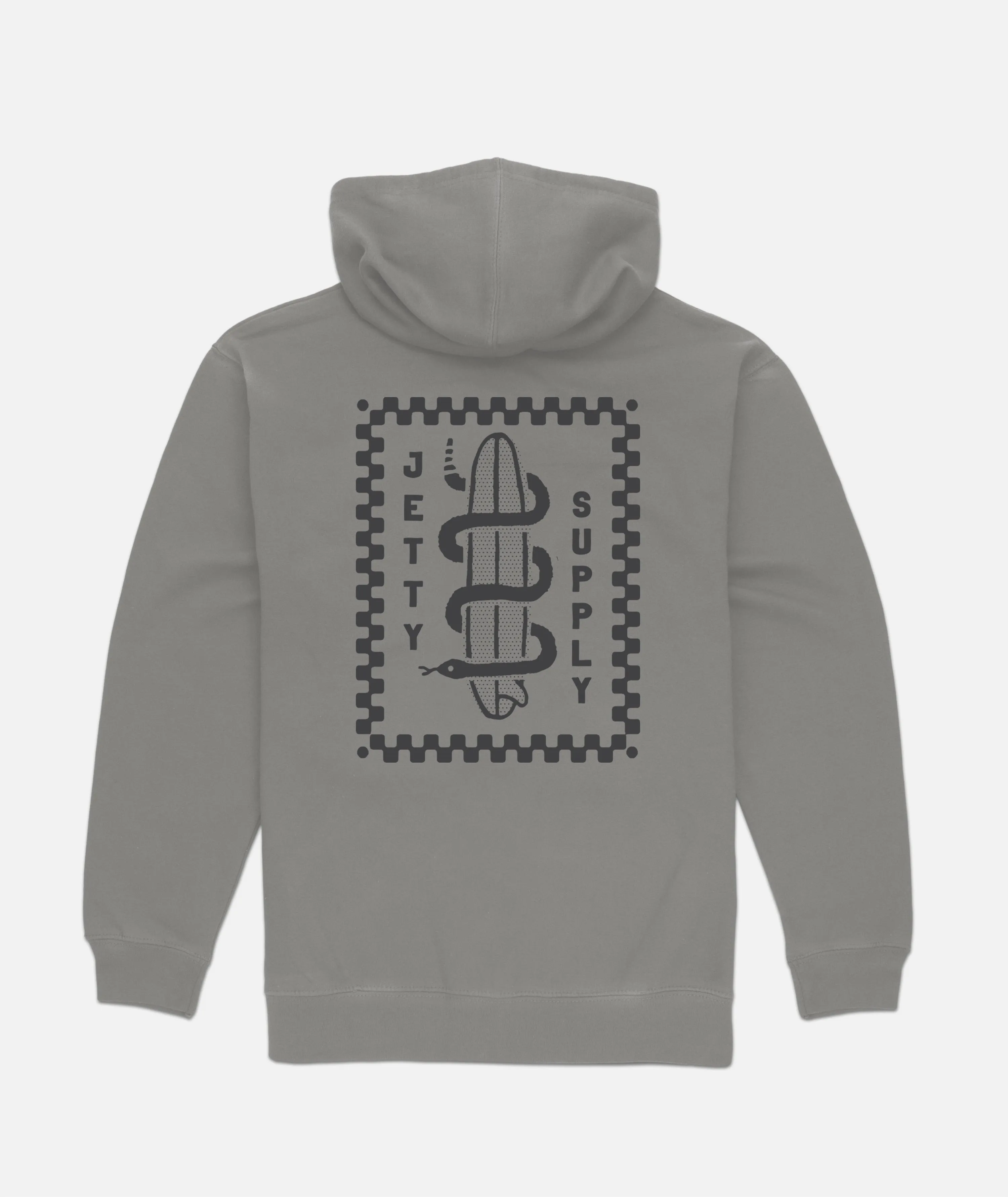 Snaker Hoodie - Grey sold by JETTY