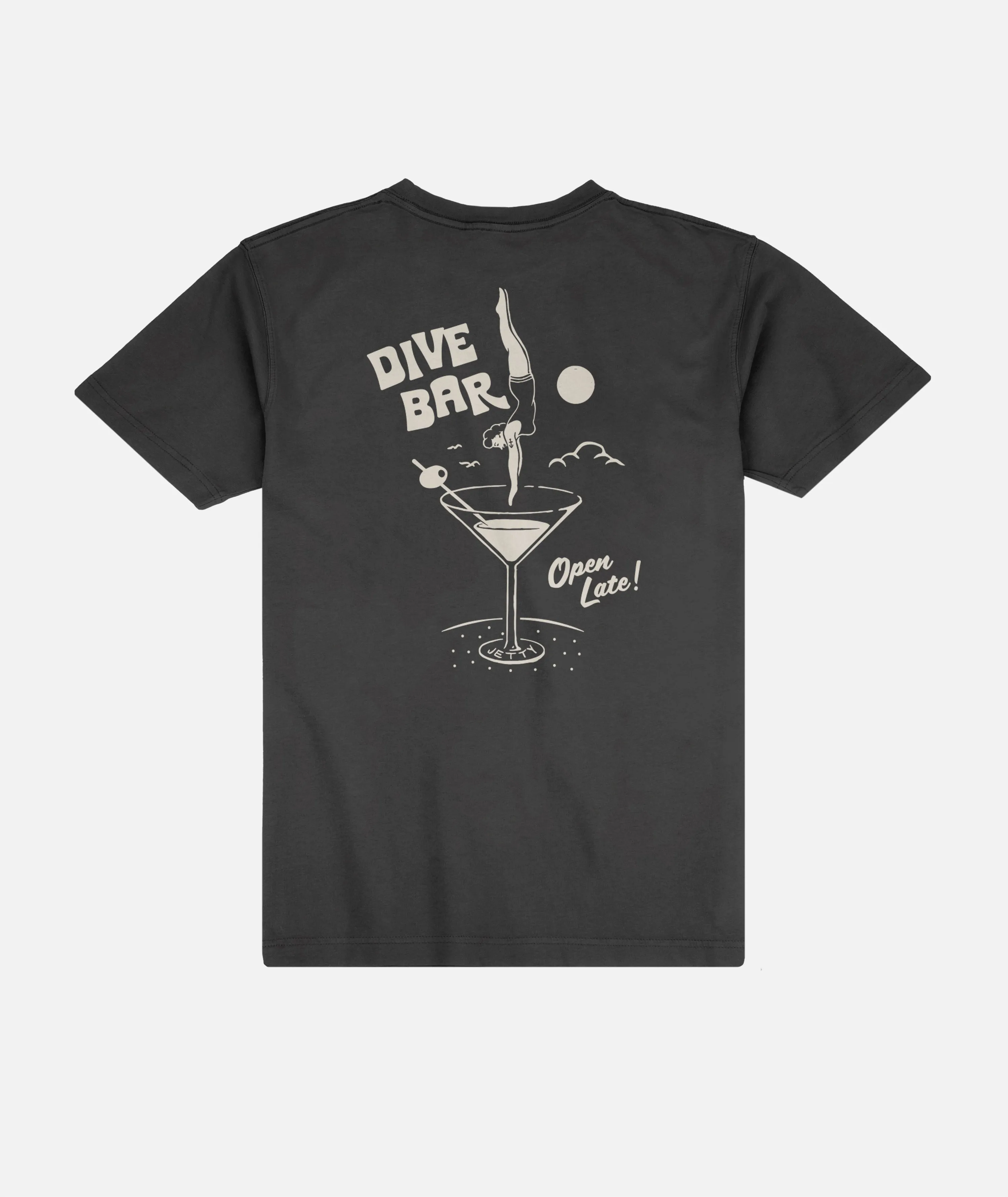Dive Bar Tee - Black sold by JETTY