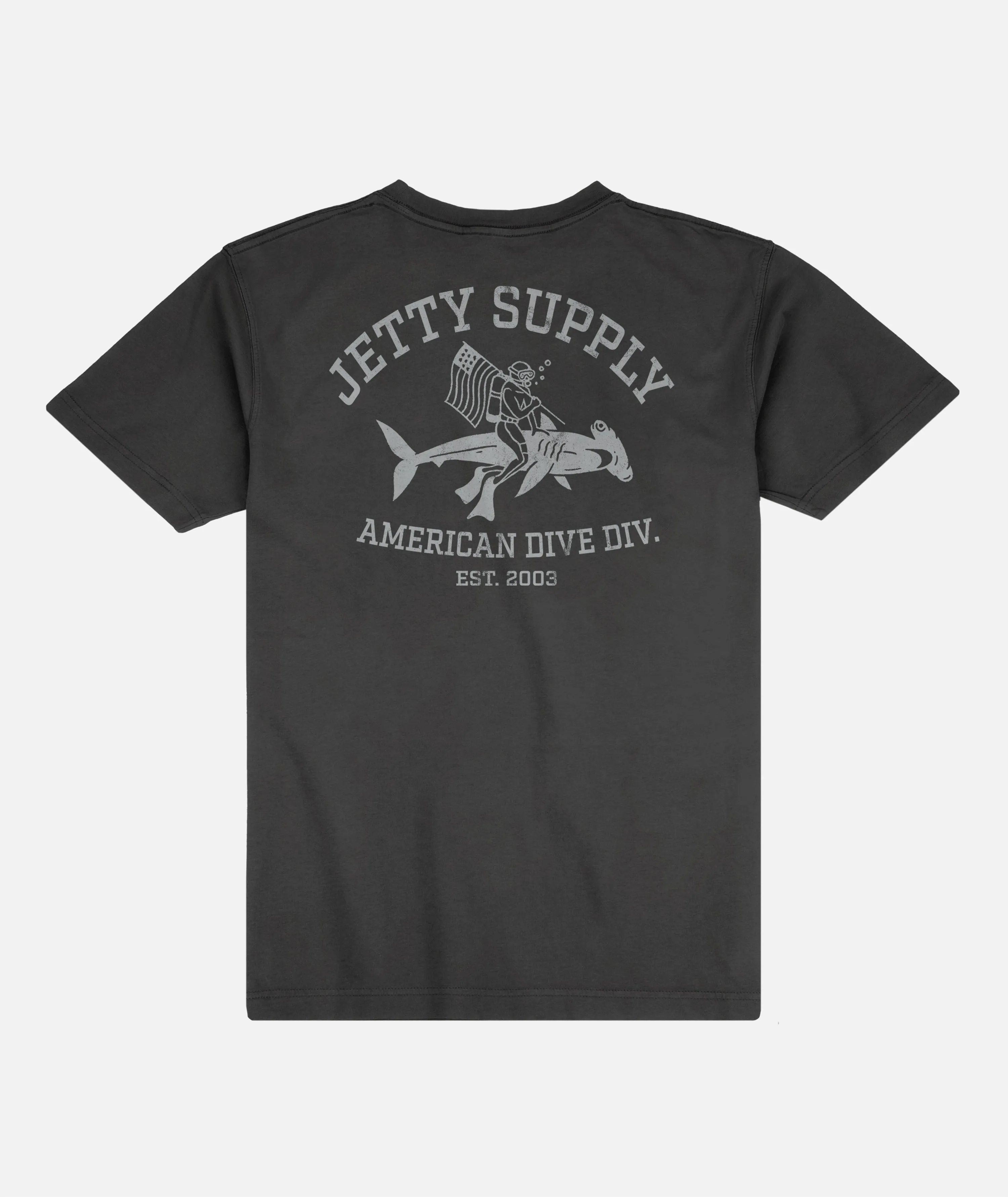 Division Tee - Black sold by JETTY