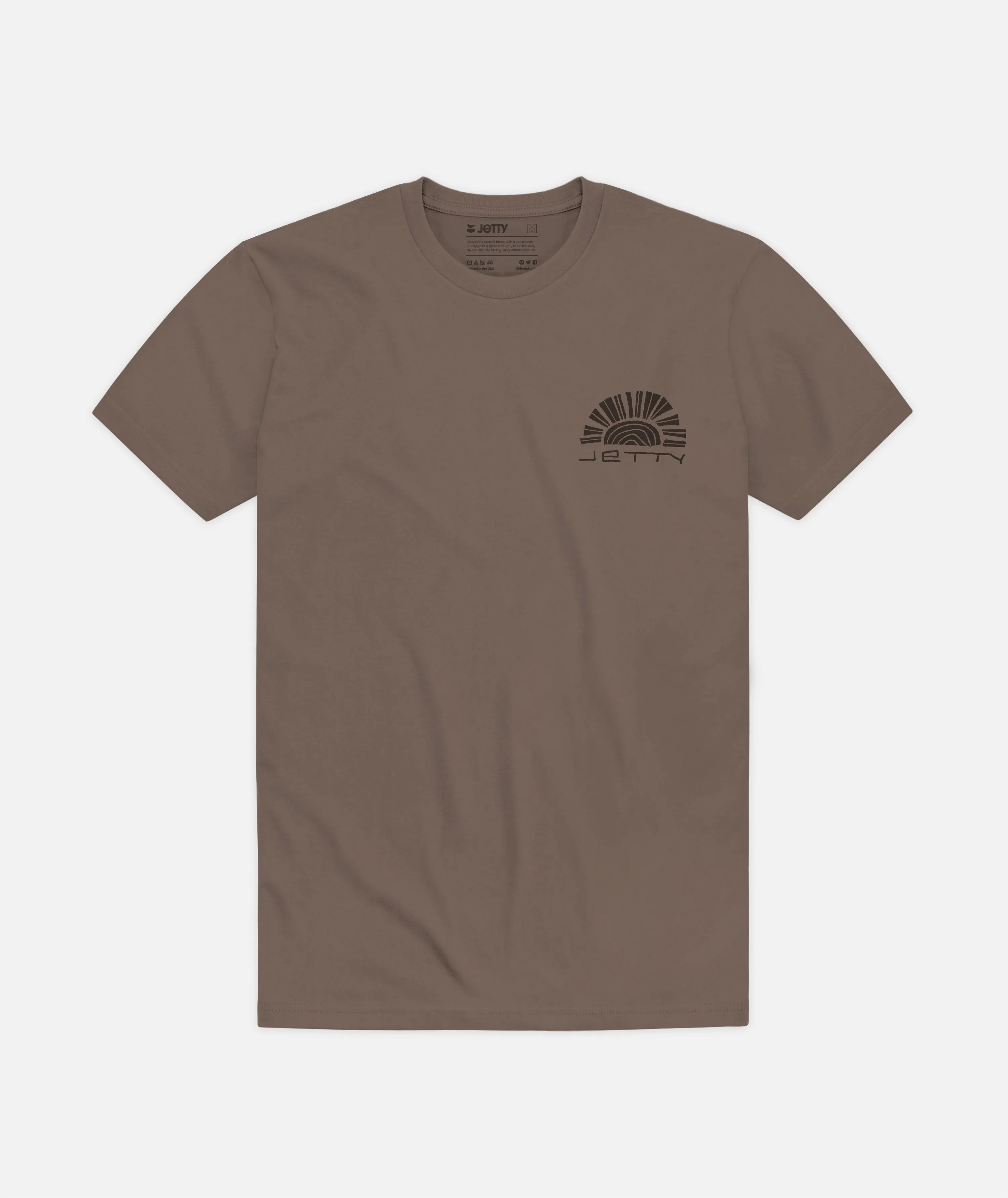 Nearshore Tee - Brown sold by JETTY product image thumbnail 2