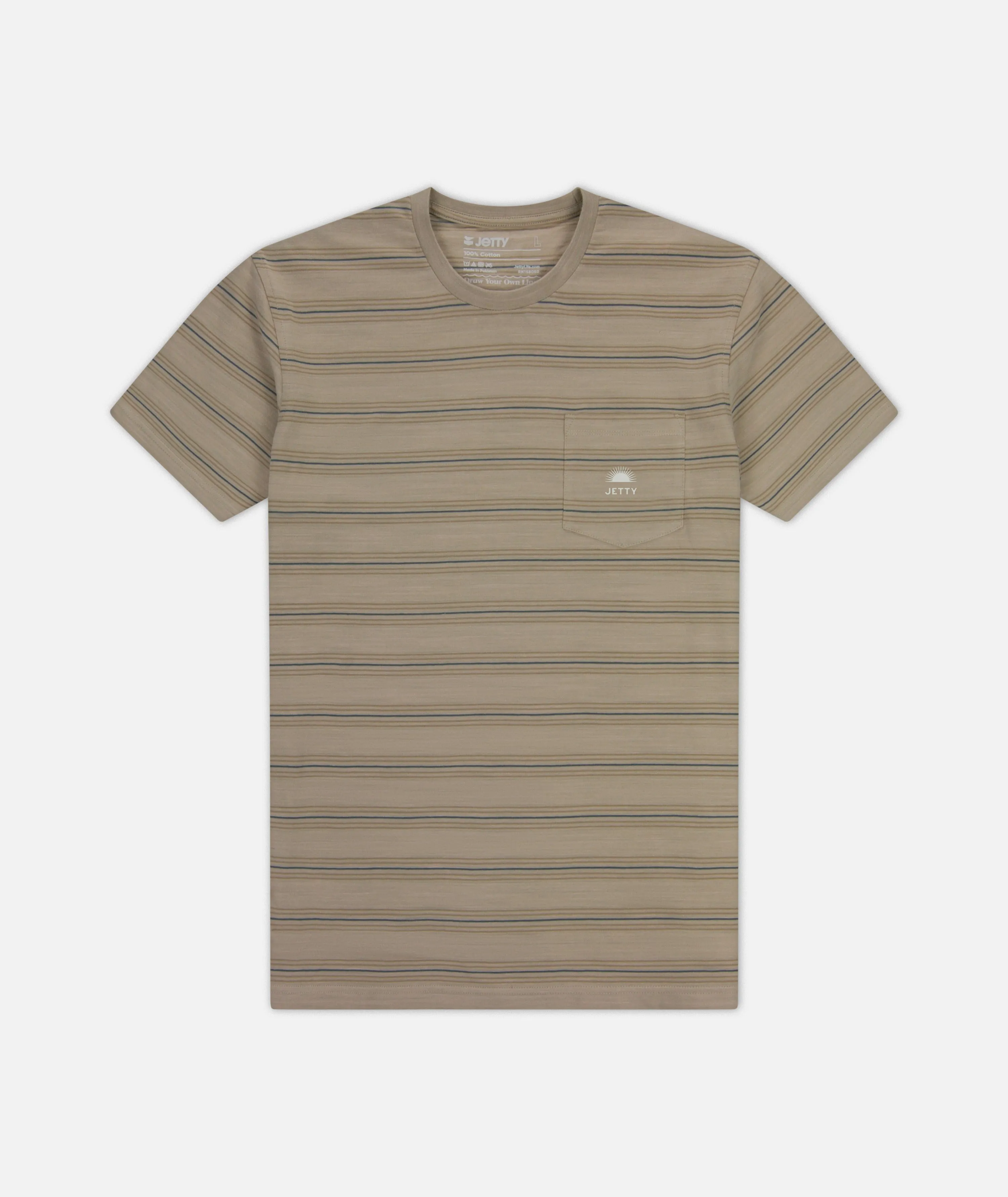 Nosara Premium Tee - Cream sold by JETTY