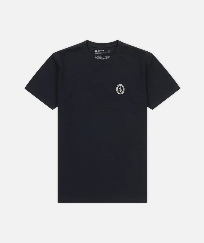 Sedge Premium Slub Tee - Graphite sold by JETTY