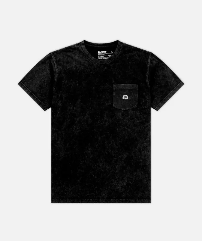 Tanker Heavyweight Tee - Black sold by JETTY