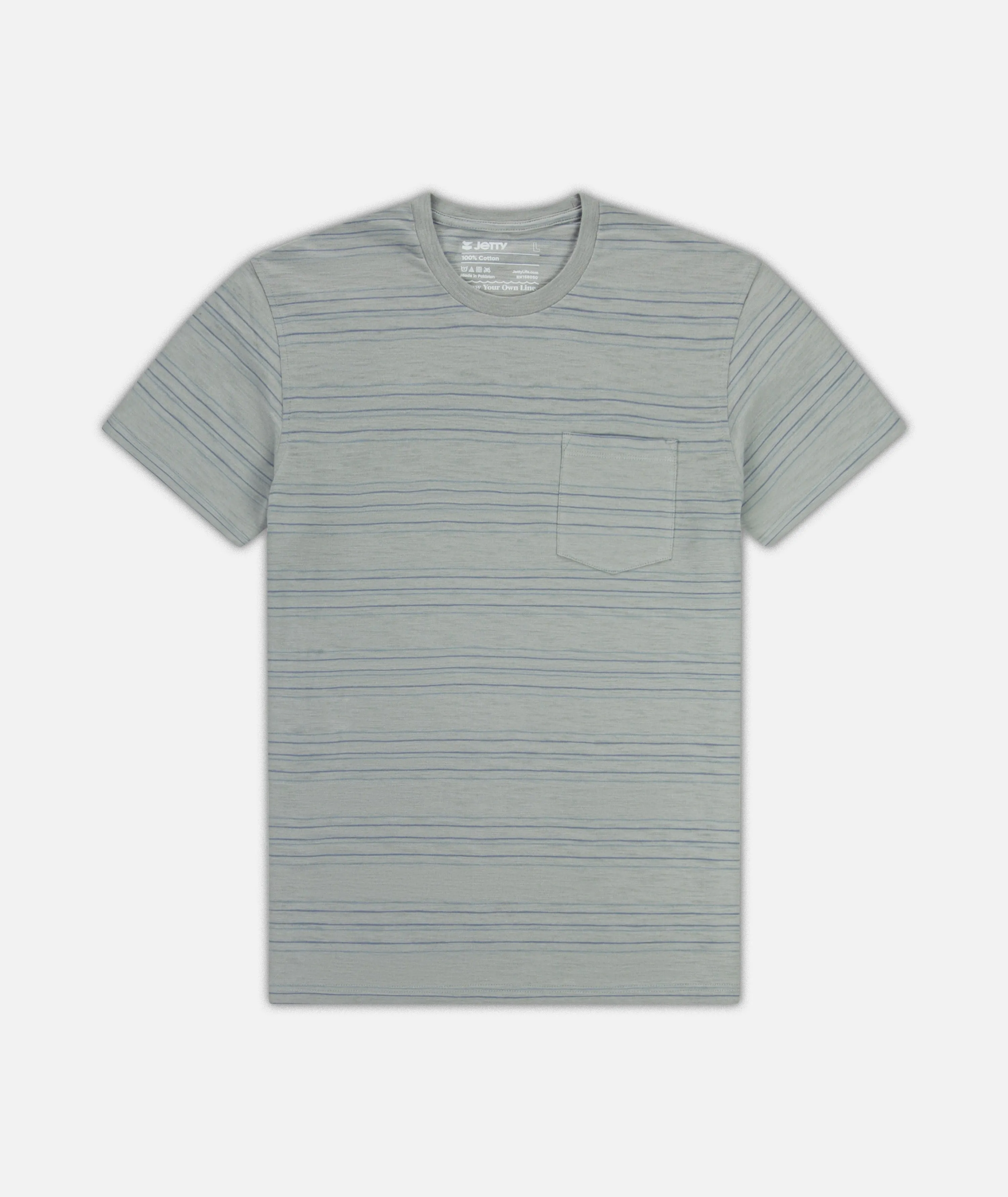 Pehala Slub Premium Tee - Grey sold by JETTY