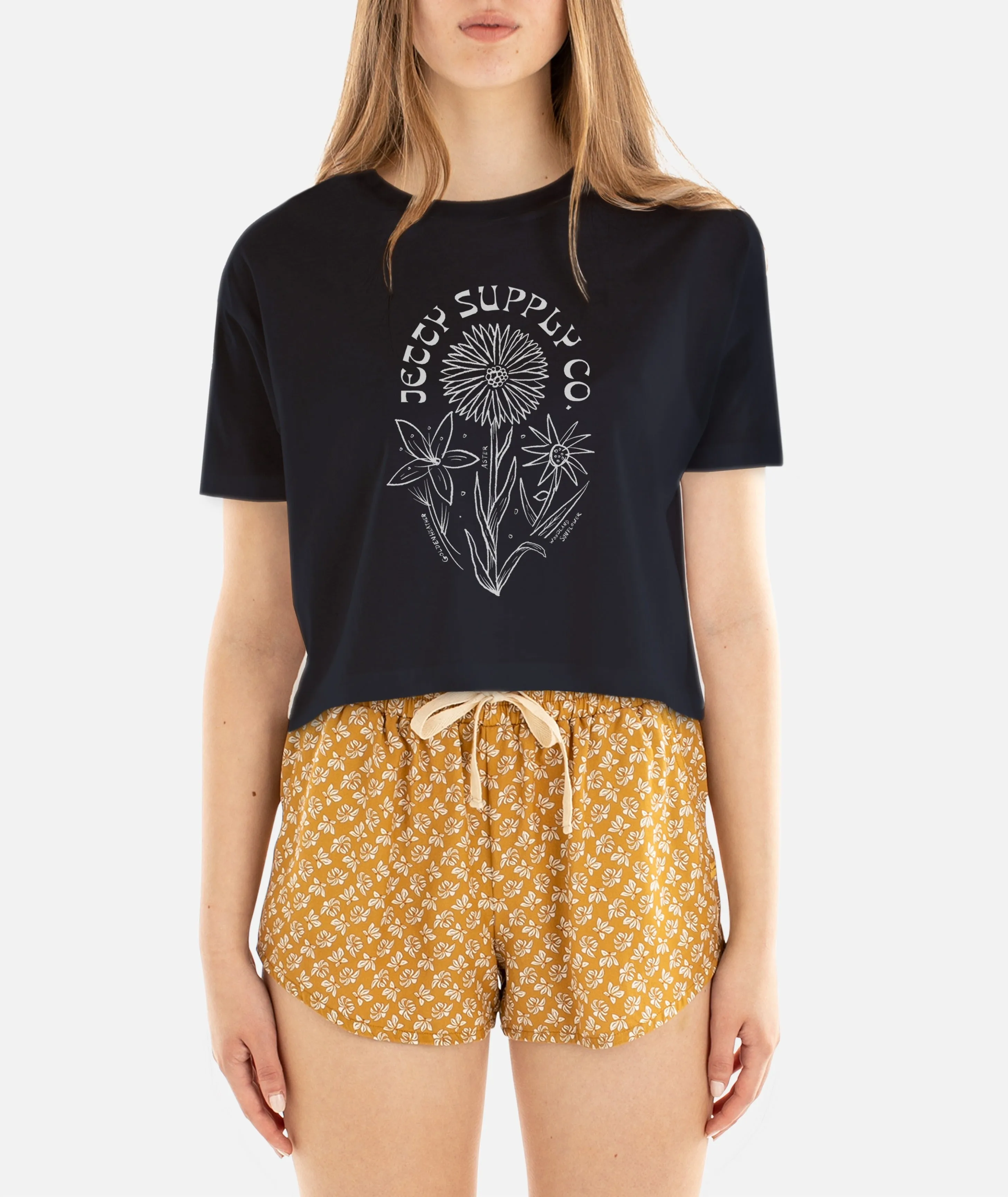 Aster Tee - Denim sold by JETTY