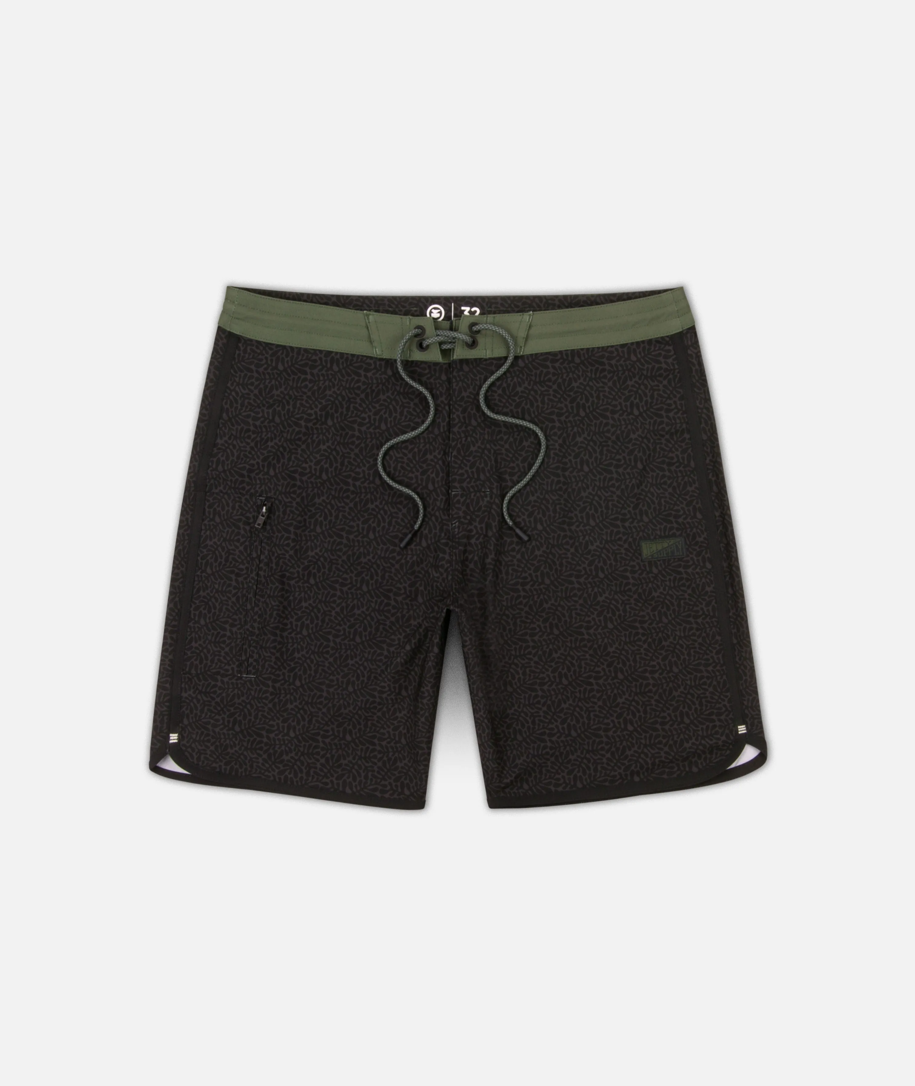 Atlantic Boardshort - Black sold by JETTY