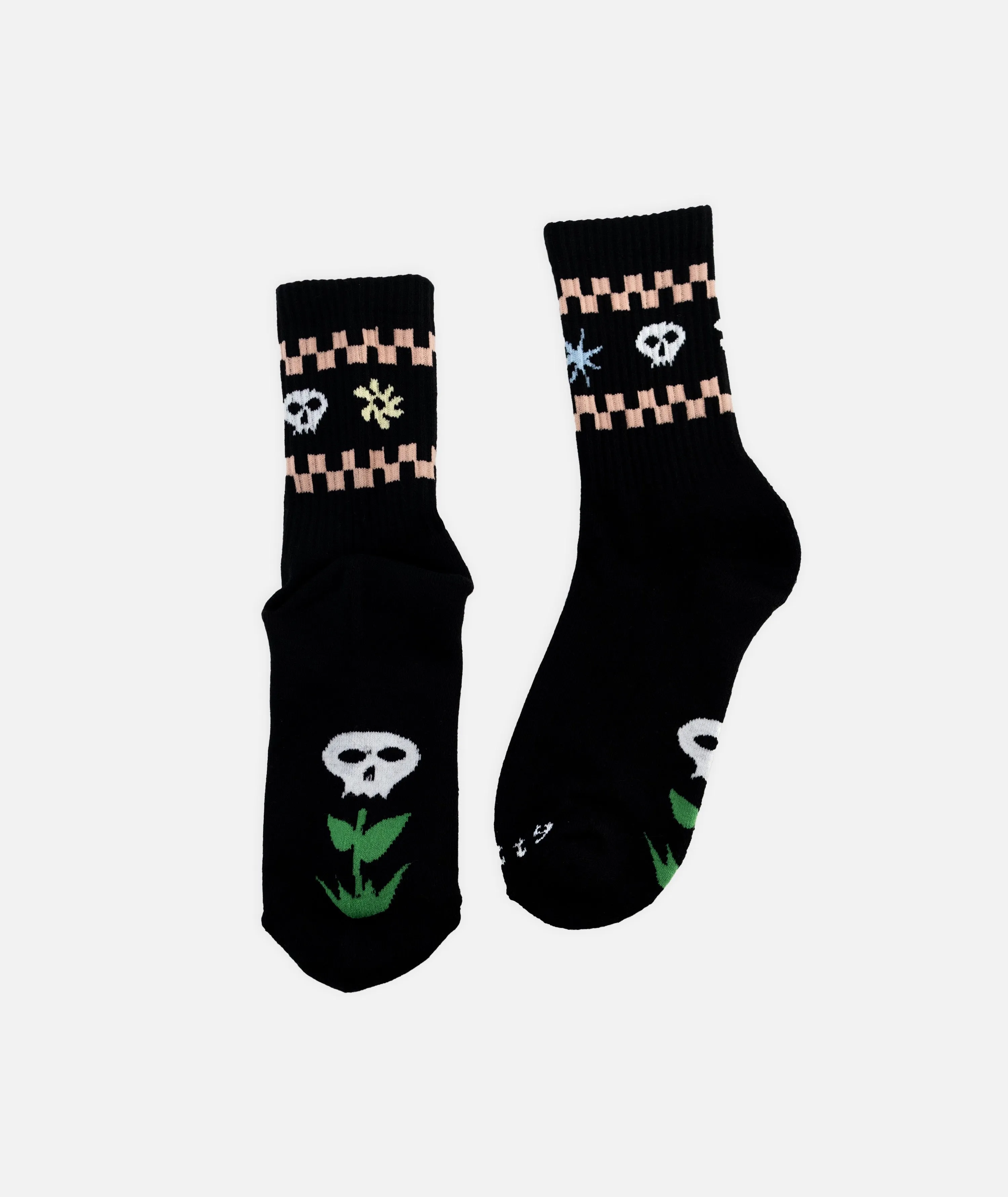 Skull Socks - Black sold by JETTY product image thumbnail 3