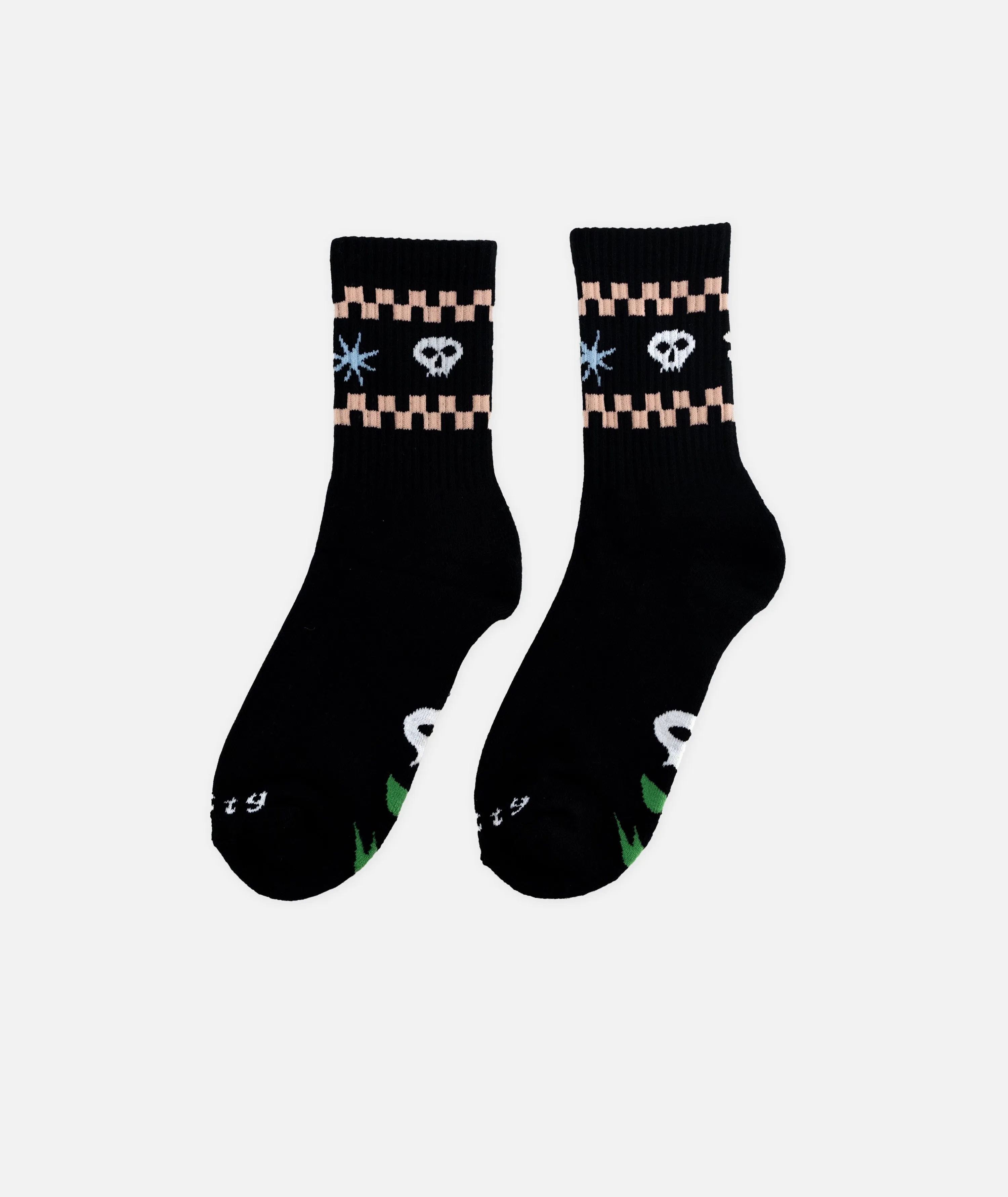 Skull Socks - Black sold by JETTY product image thumbnail 2