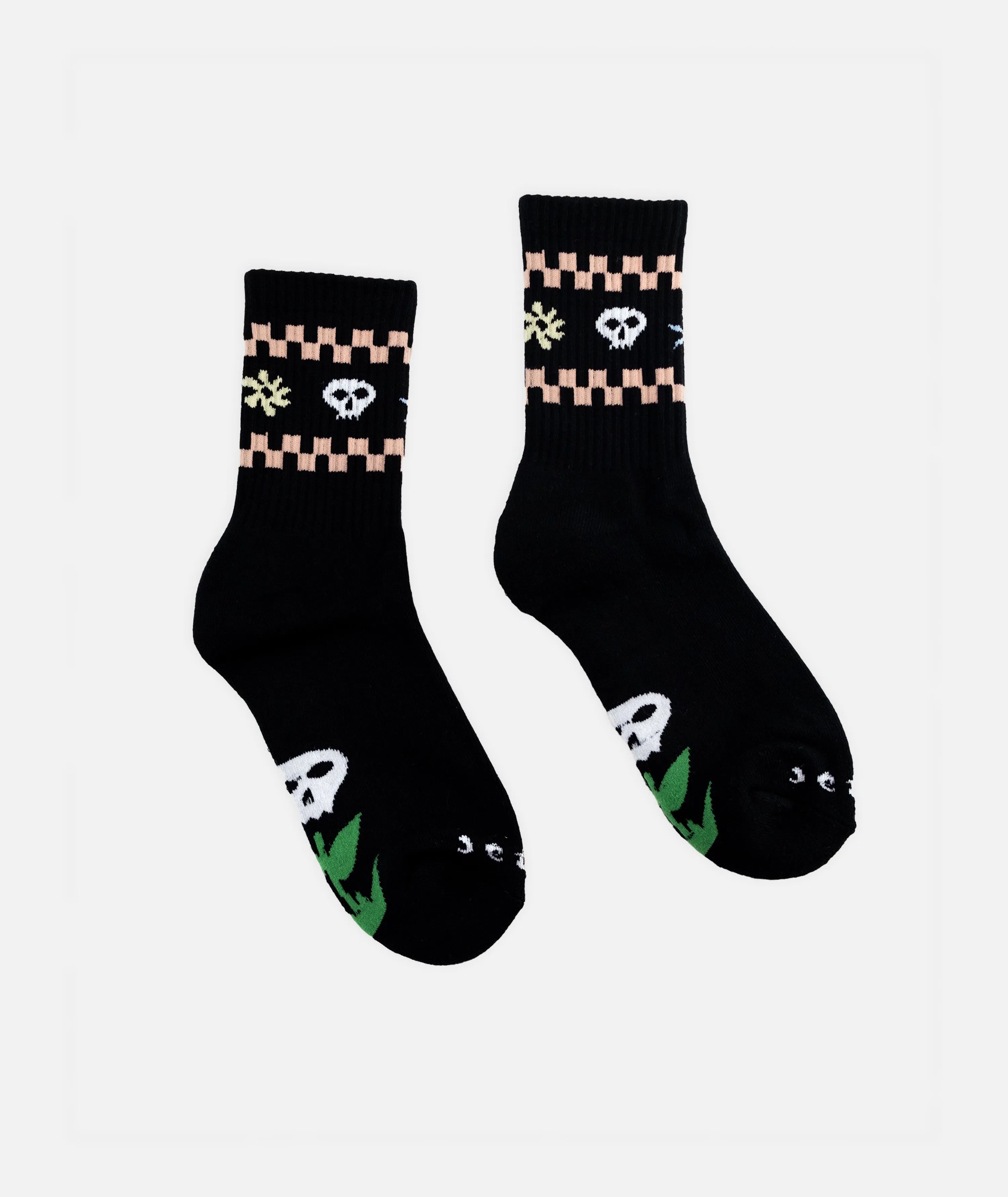 Skull Socks - Black sold by JETTY