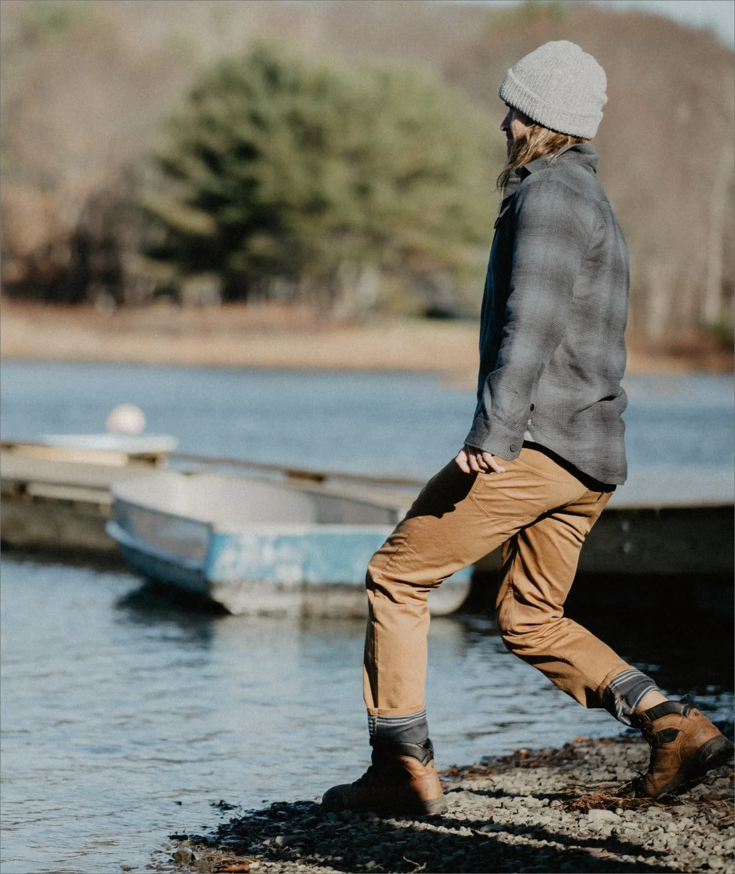 Mariner Flannel Lined Pant - Military sold by JETTY product image thumbnail 5