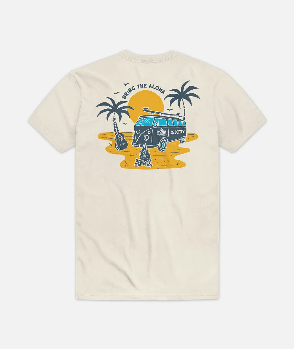 Jetty x Kona Beach Trip Tee - Bone sold by JETTY
