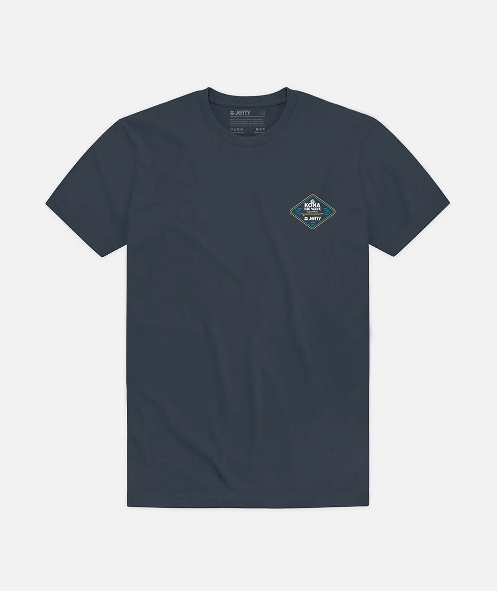 Jetty x Kona Neon Tee - Navy sold by JETTY product image thumbnail 2