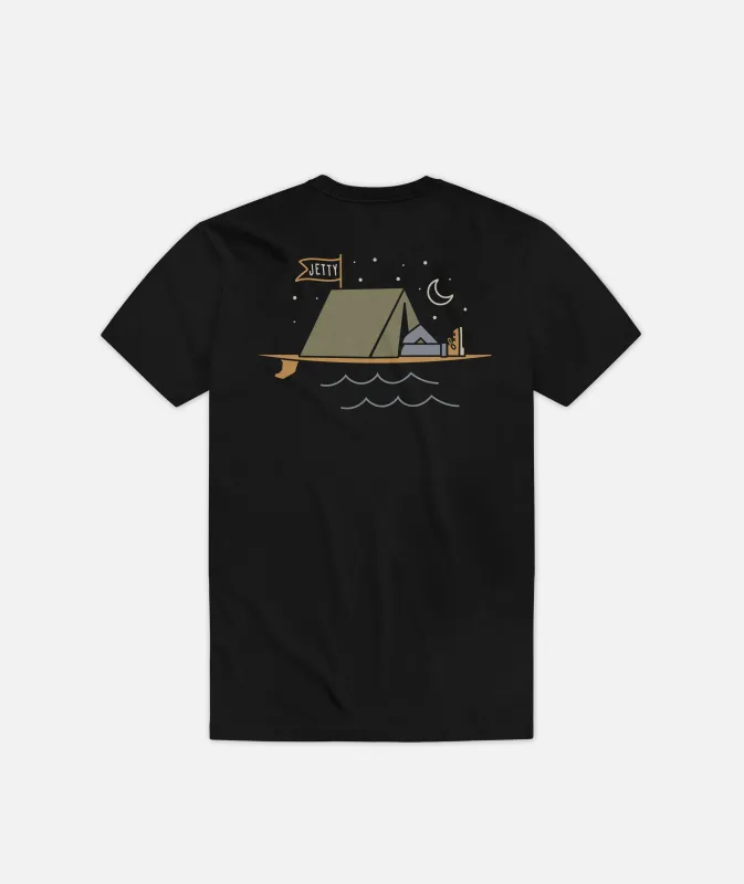 Grom Drifter Tee - Black sold by JETTY