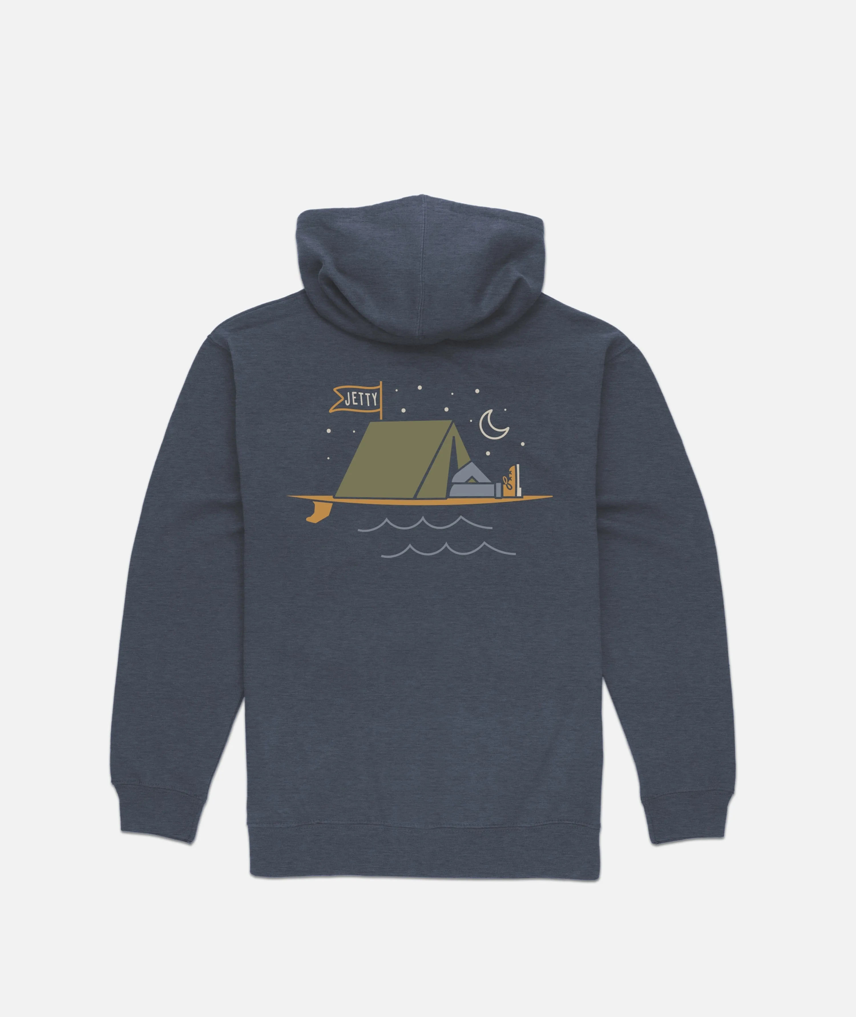 Drifter Hoodie - Navy sold by JETTY