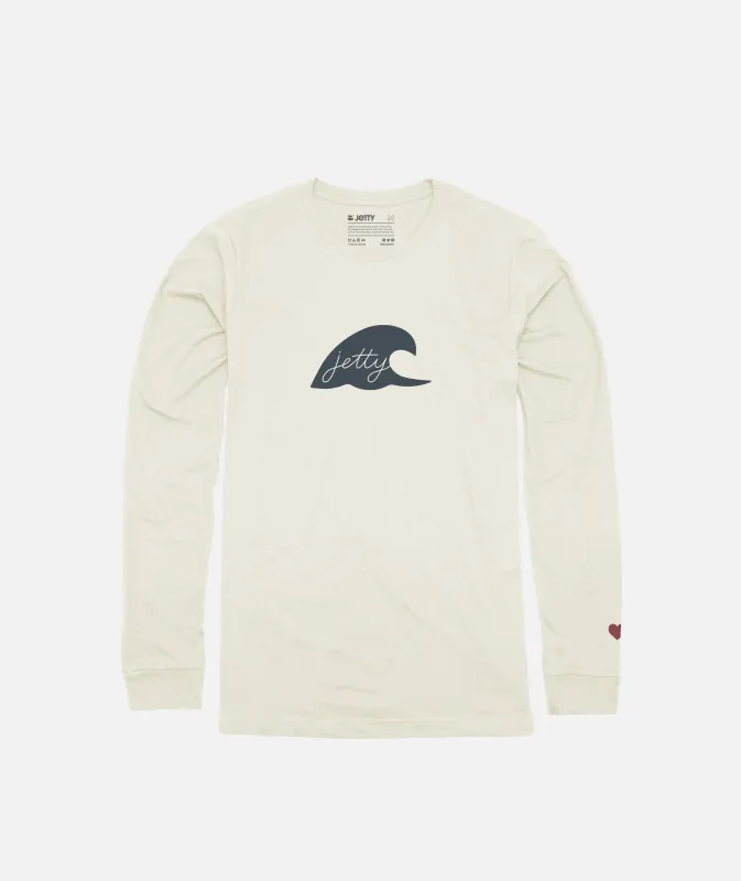 Shore Break Long Sleeve - Natural sold by JETTY