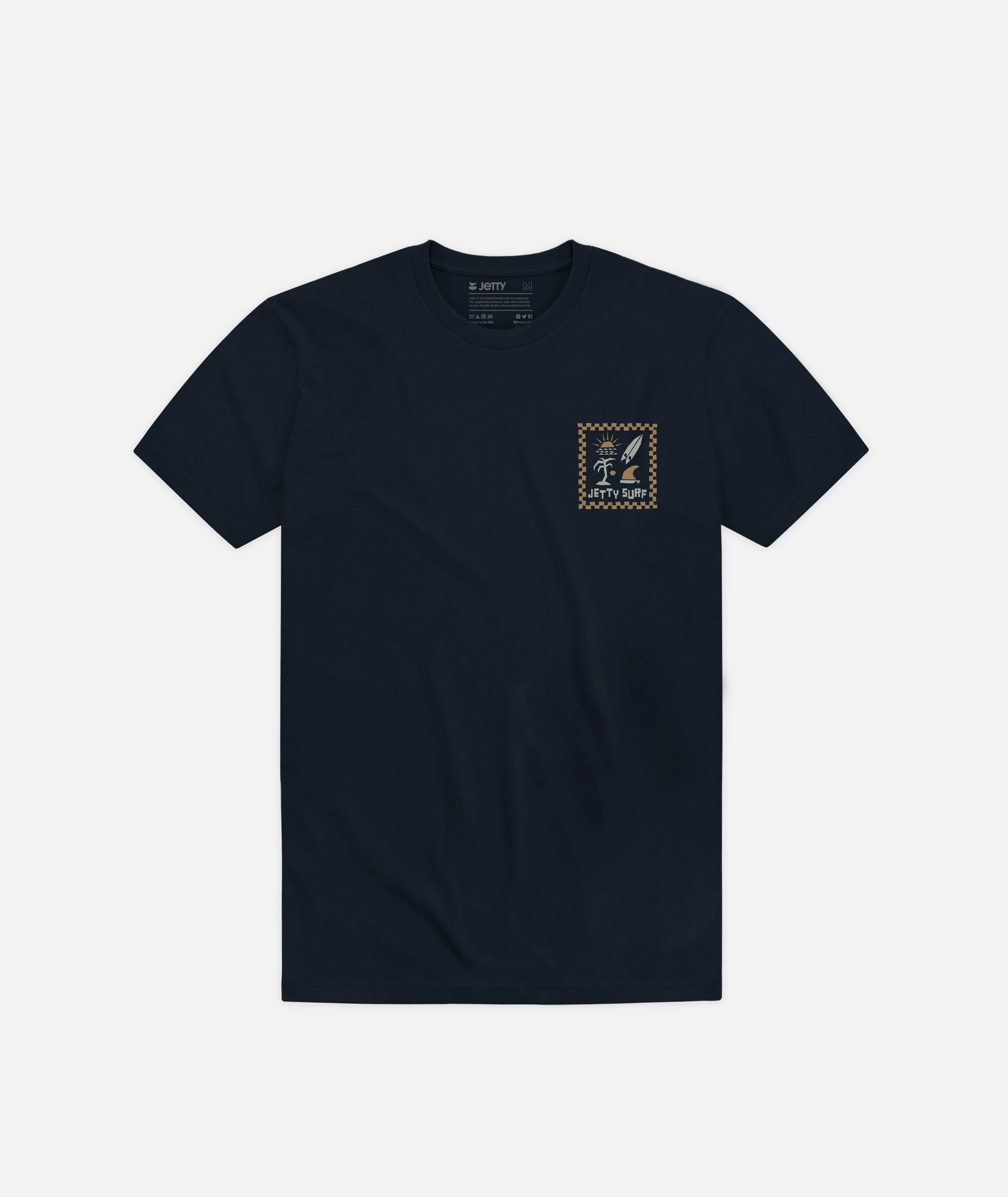 Surf Supply Tee - Navy sold by JETTY product image thumbnail 2
