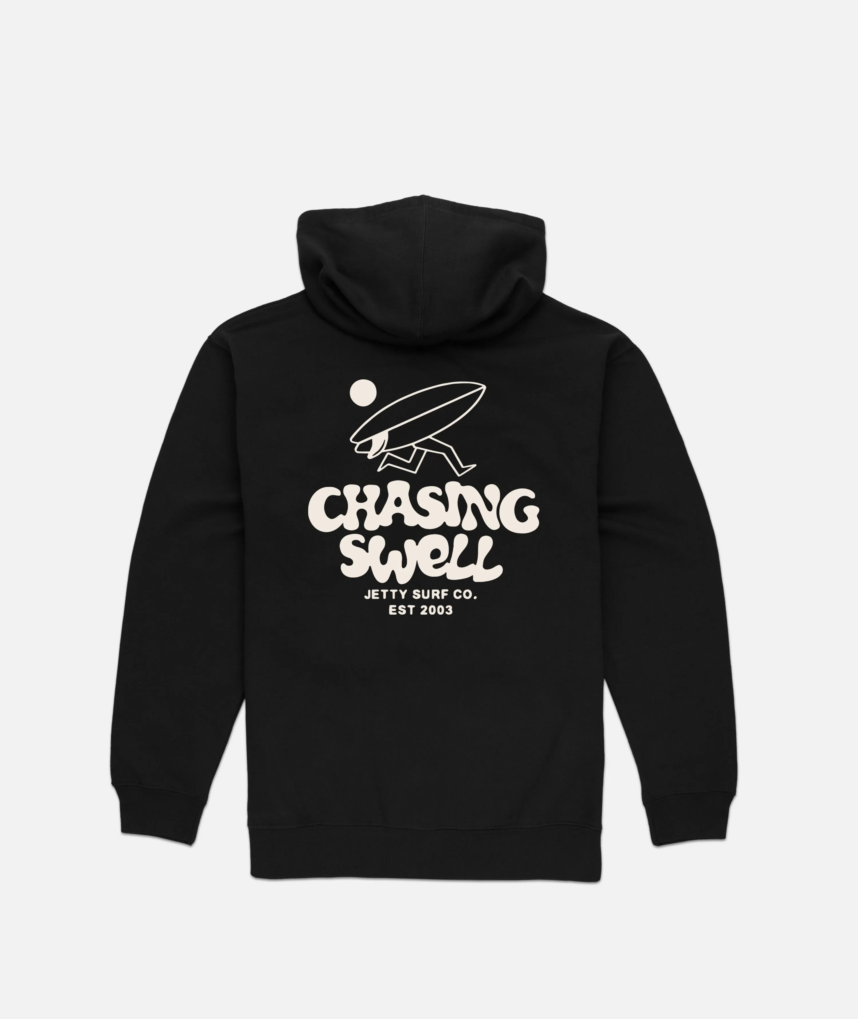 Grom Chaser Hoodie - Black sold by JETTY