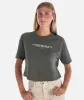 Water and Woods Tee - Military Green sold by JETTY