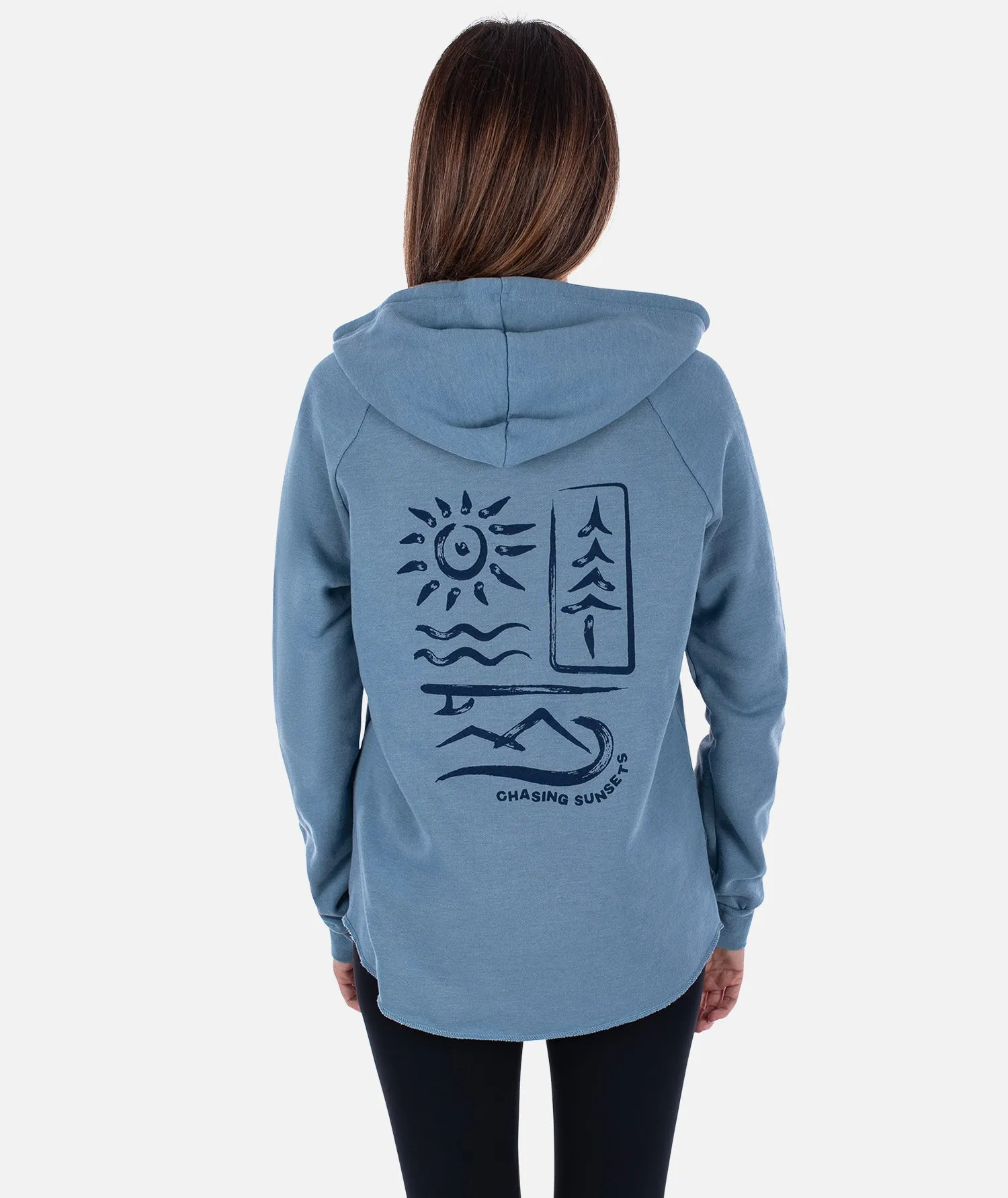 Sunsets Hoodie - Blue sold by JETTY product image thumbnail 2