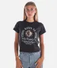 Dawn to Dusk Tee - Black sold by JETTY