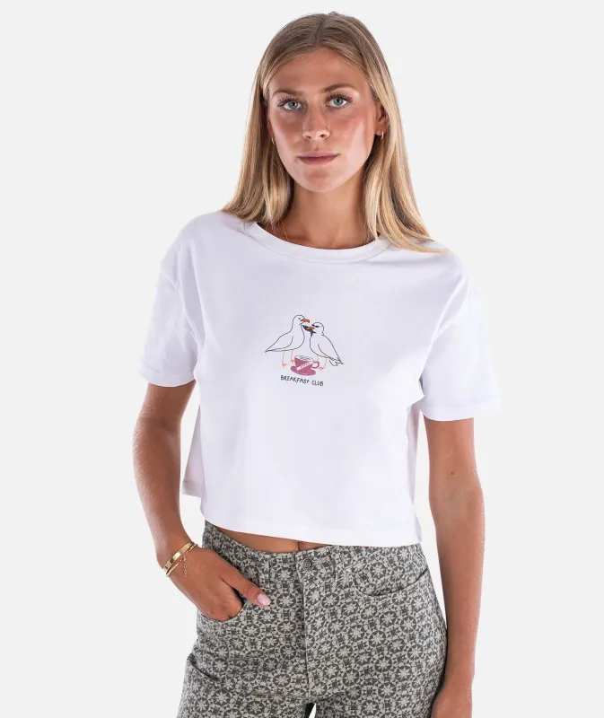Breakfast Club Tee - White sold by JETTY