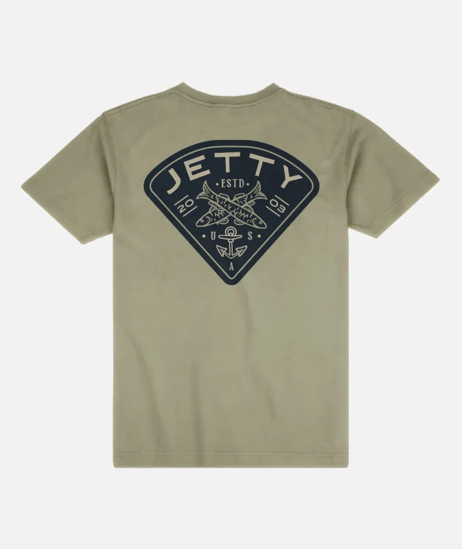 Gills Tee - Green sold by JETTY