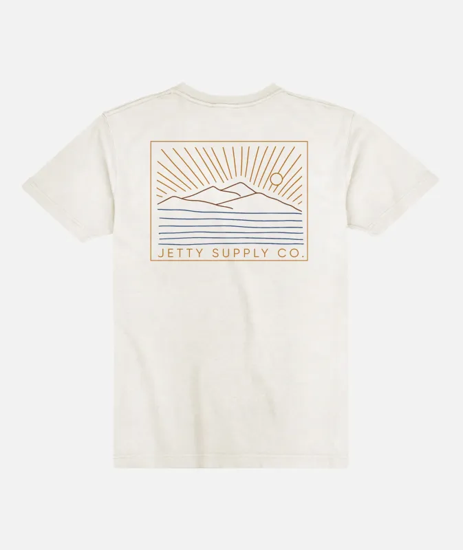 Expedition Tee - White sold by JETTY