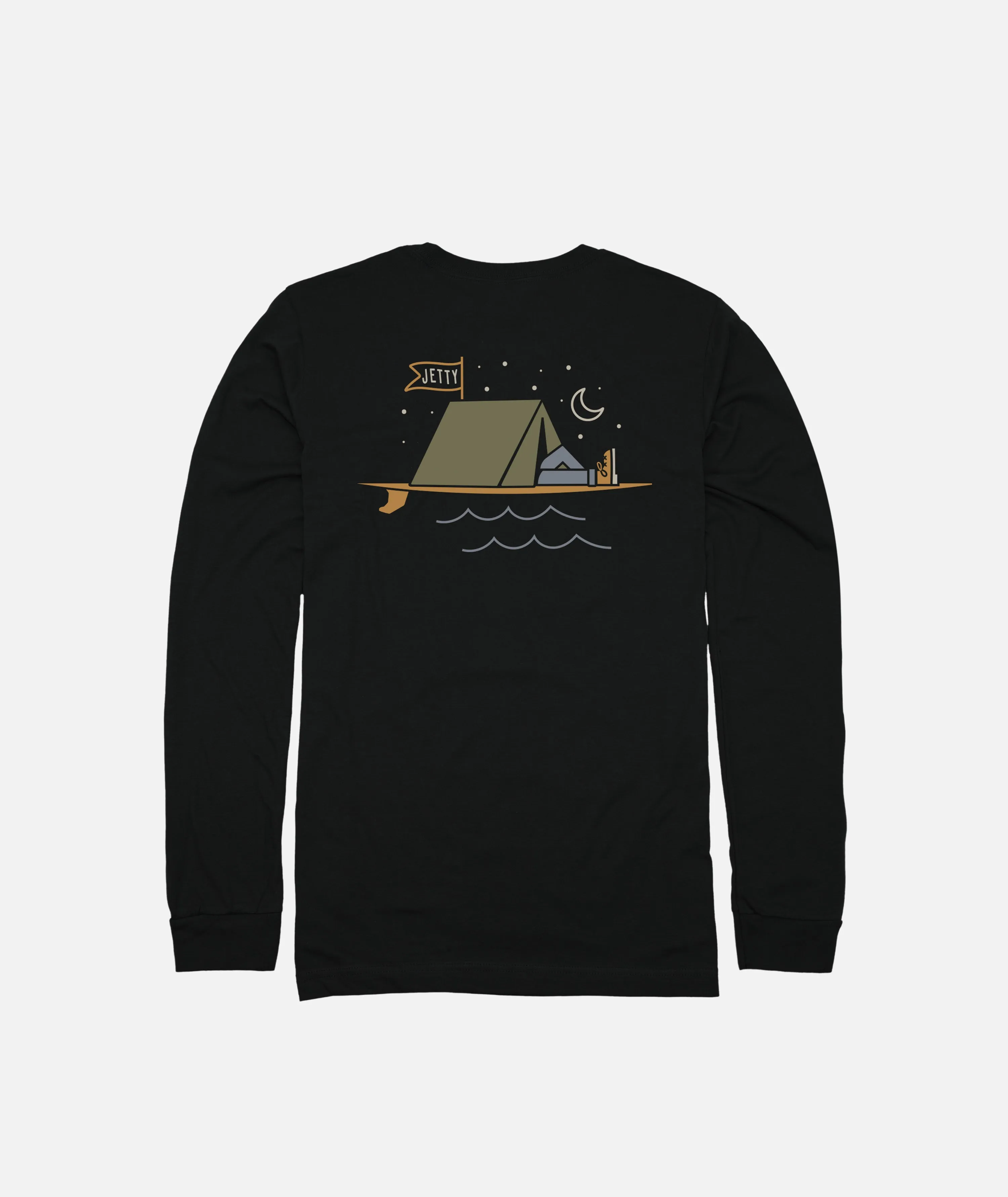 Grom Drifter Long Sleeve - Black sold by JETTY