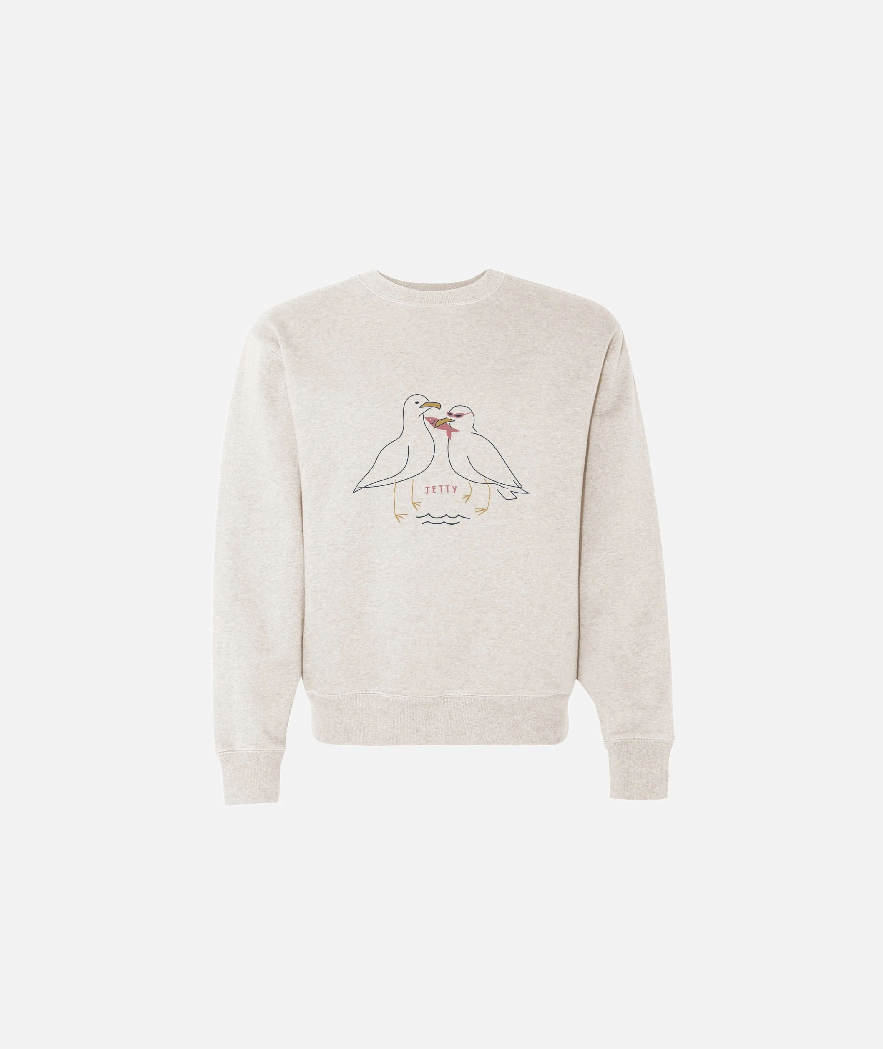 Tot Gulls Crewneck - Natural sold by JETTY